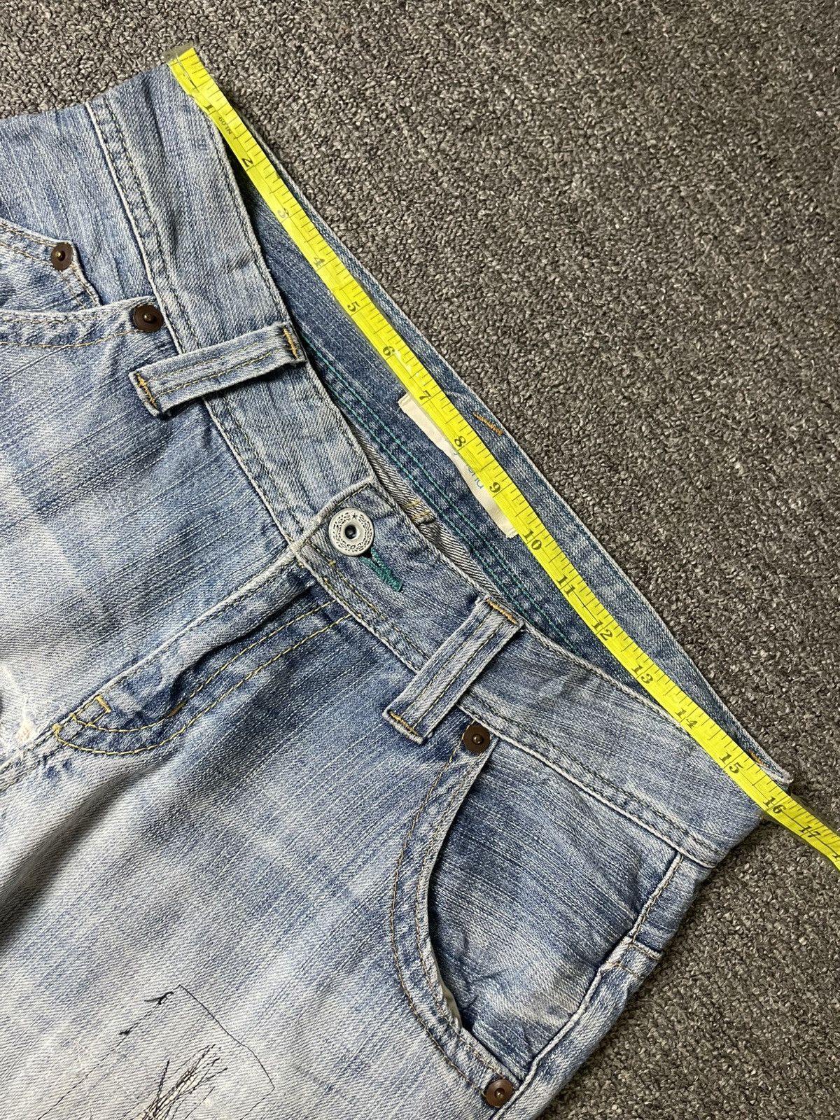 Uniqlo × Vintage UNIQLO Brand Boyfriend Tapered Jeans (117) Size US 32 / EU 48 - 6 Thumbnail