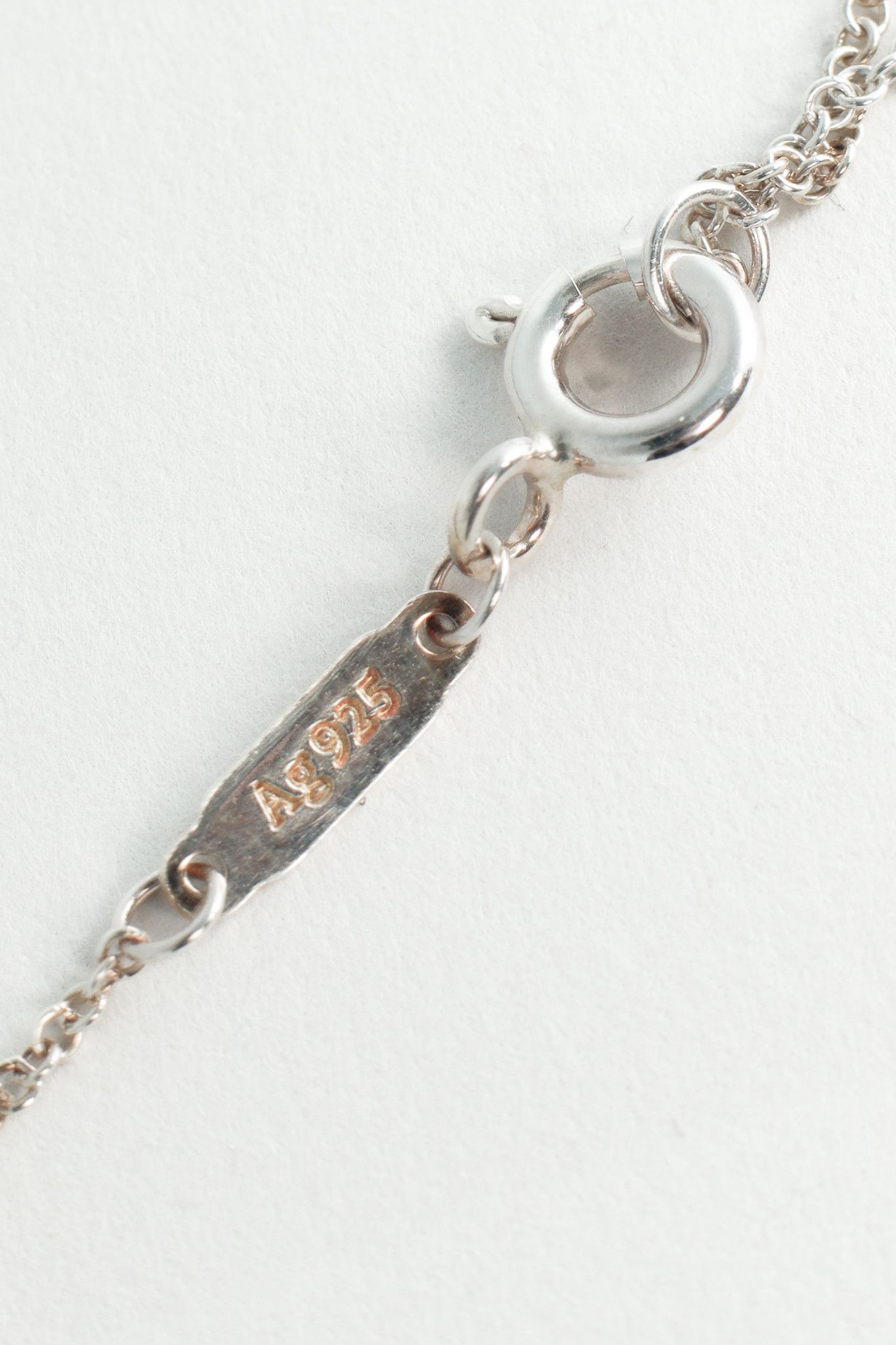 Tiffany & Co. Tiffany & Co. Return To Tiffany Twin Hearts Silver Necklace Size ONE SIZE - 5 Thumbnail