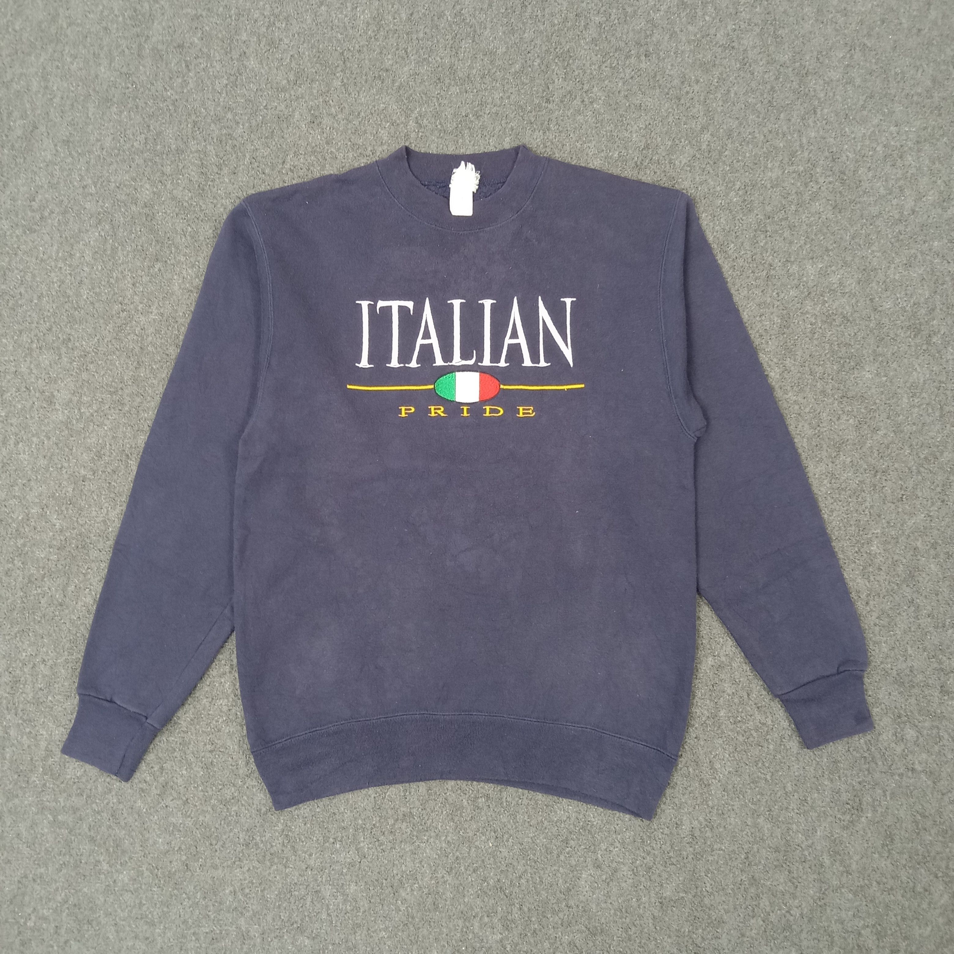 Vintage Italian Prode Streetwear Style Promo Sweatshirt C216N11 Size US S / EU 44-46 / 1 - 1 Thumbnail