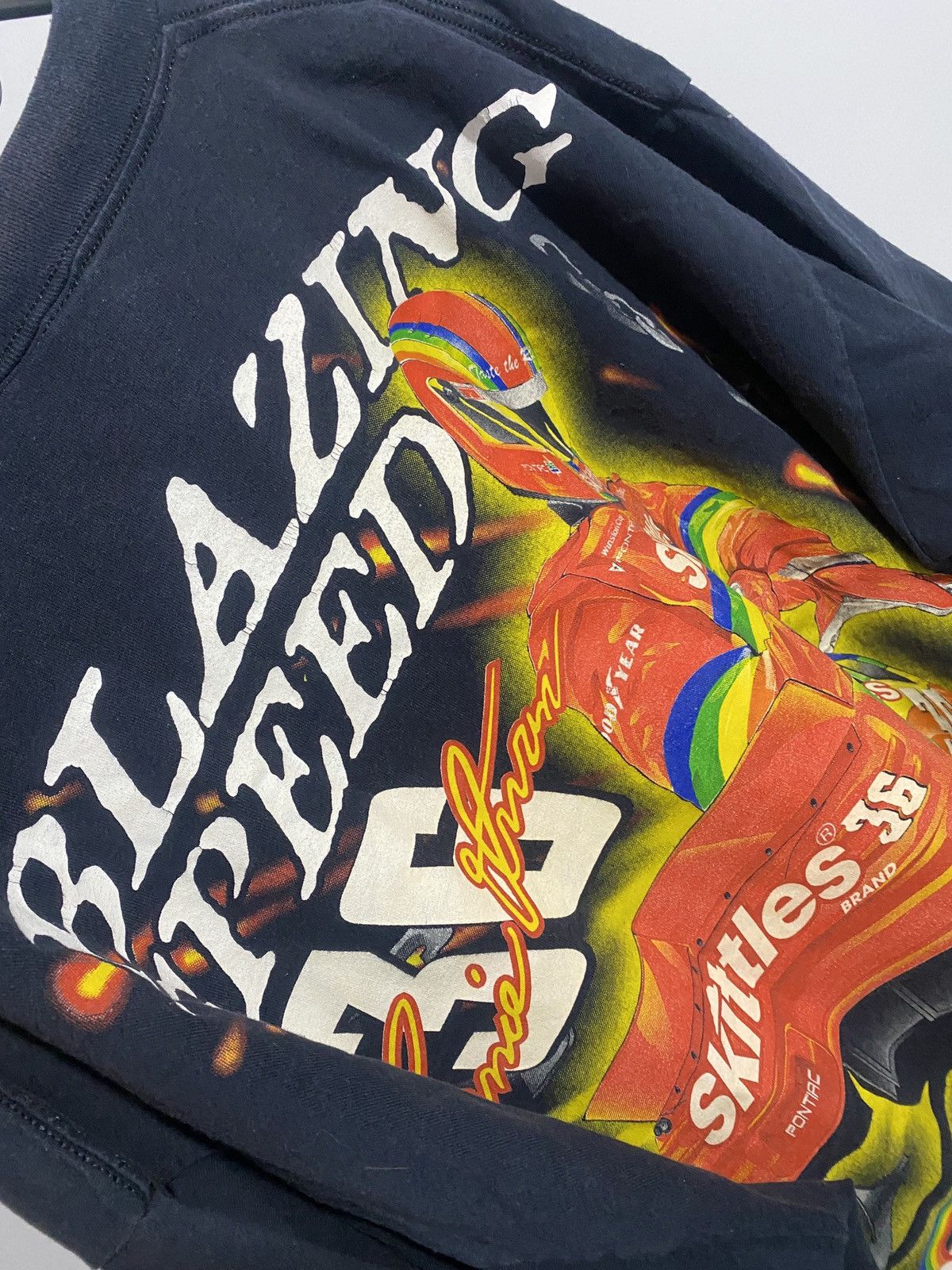 Logo Athletic × NASCAR × Vintage Vintage 1998 Skittles Racing NASCAR Ernie Irvan t-shirt Size US XXL / EU 58 / 5 - 4 Thumbnail