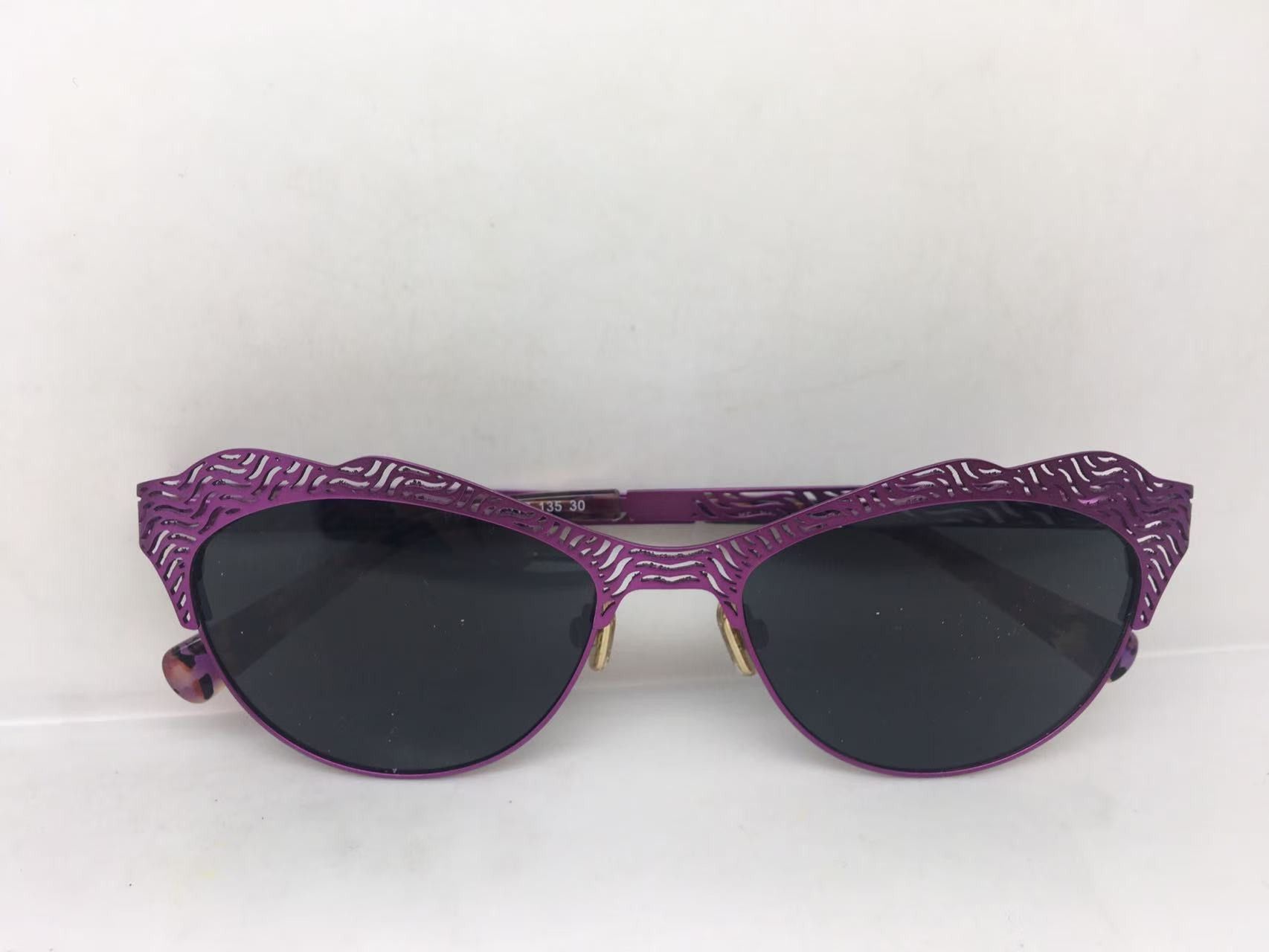 Other Mod Cat Eye Purish Woman Polarized Sunglasses Size ONE SIZE - 5 Thumbnail