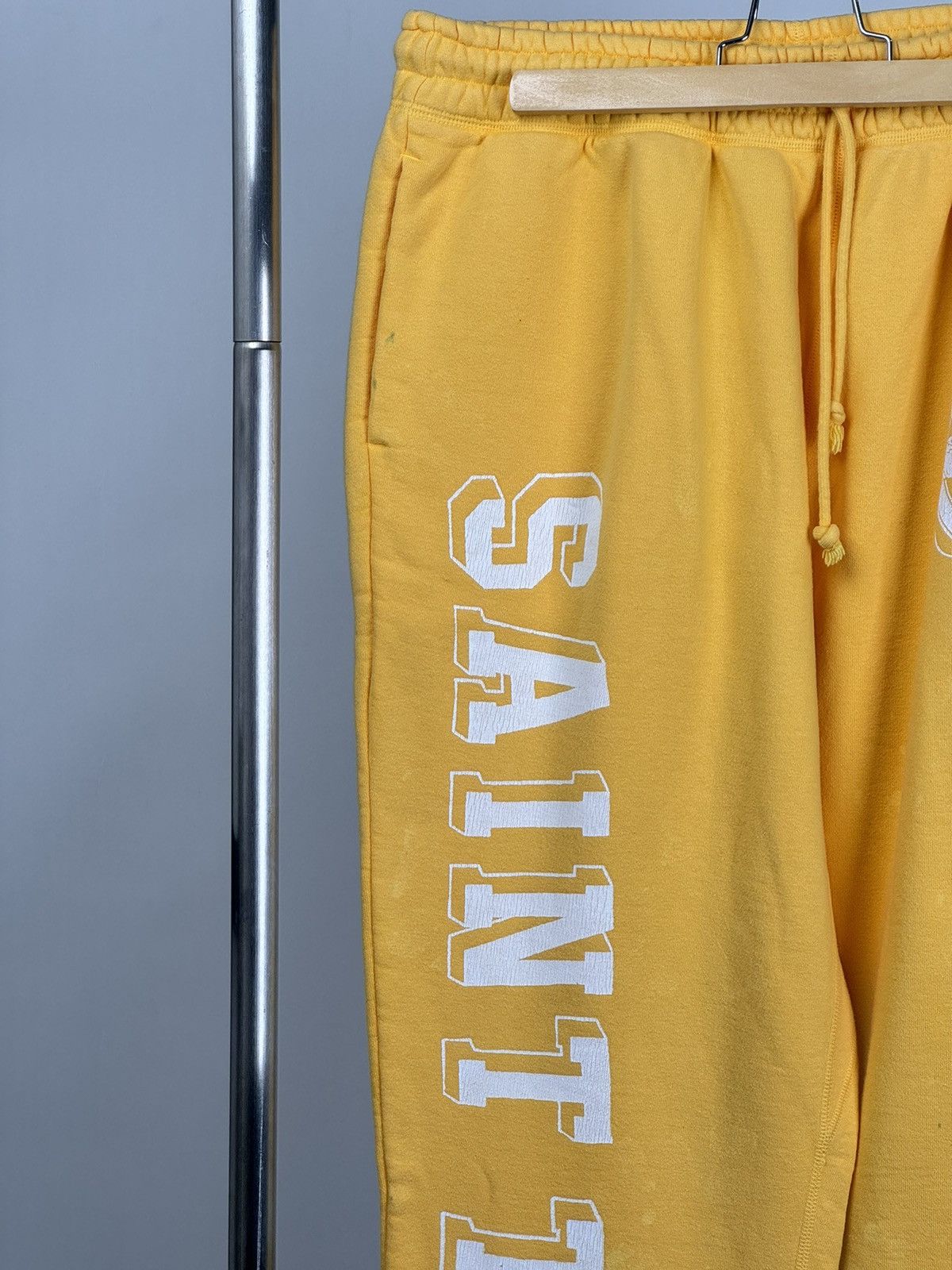 DENIM TEARS × Saint Michael Distressed sweatpants xl Size US 36 / EU 52 - 5 Thumbnail