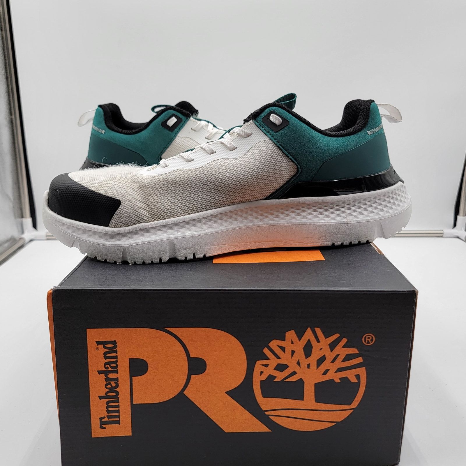 Timberland Timberland Pro Setra CT Teal/White Sz 10.5M TB0A5VNU100 Size US 10.5 / EU 43-44 - 2 Thumbnail