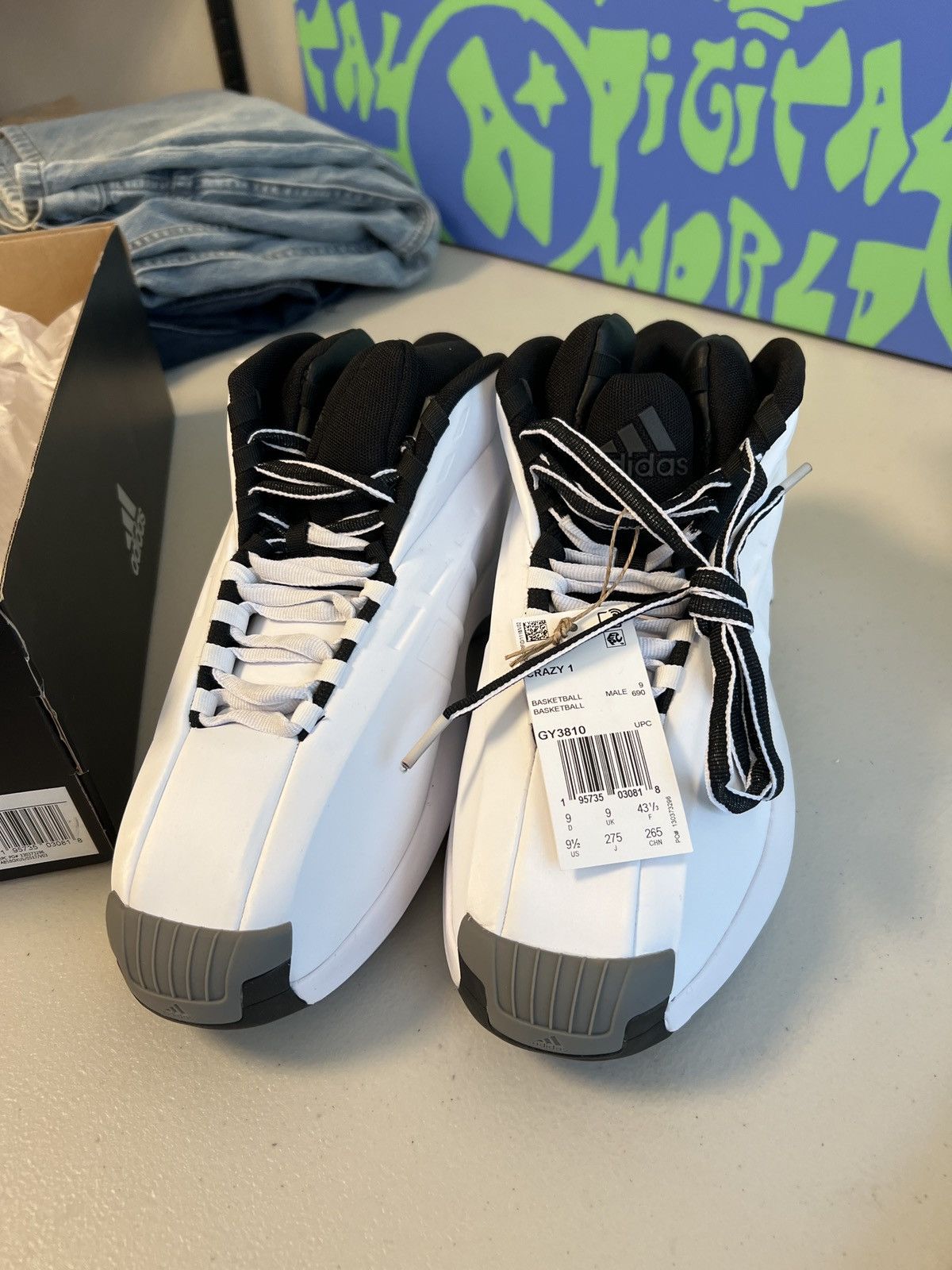 Adidas Adidas Crazy 1 Size US 9.5 / EU 42-43 - 1 Thumbnail