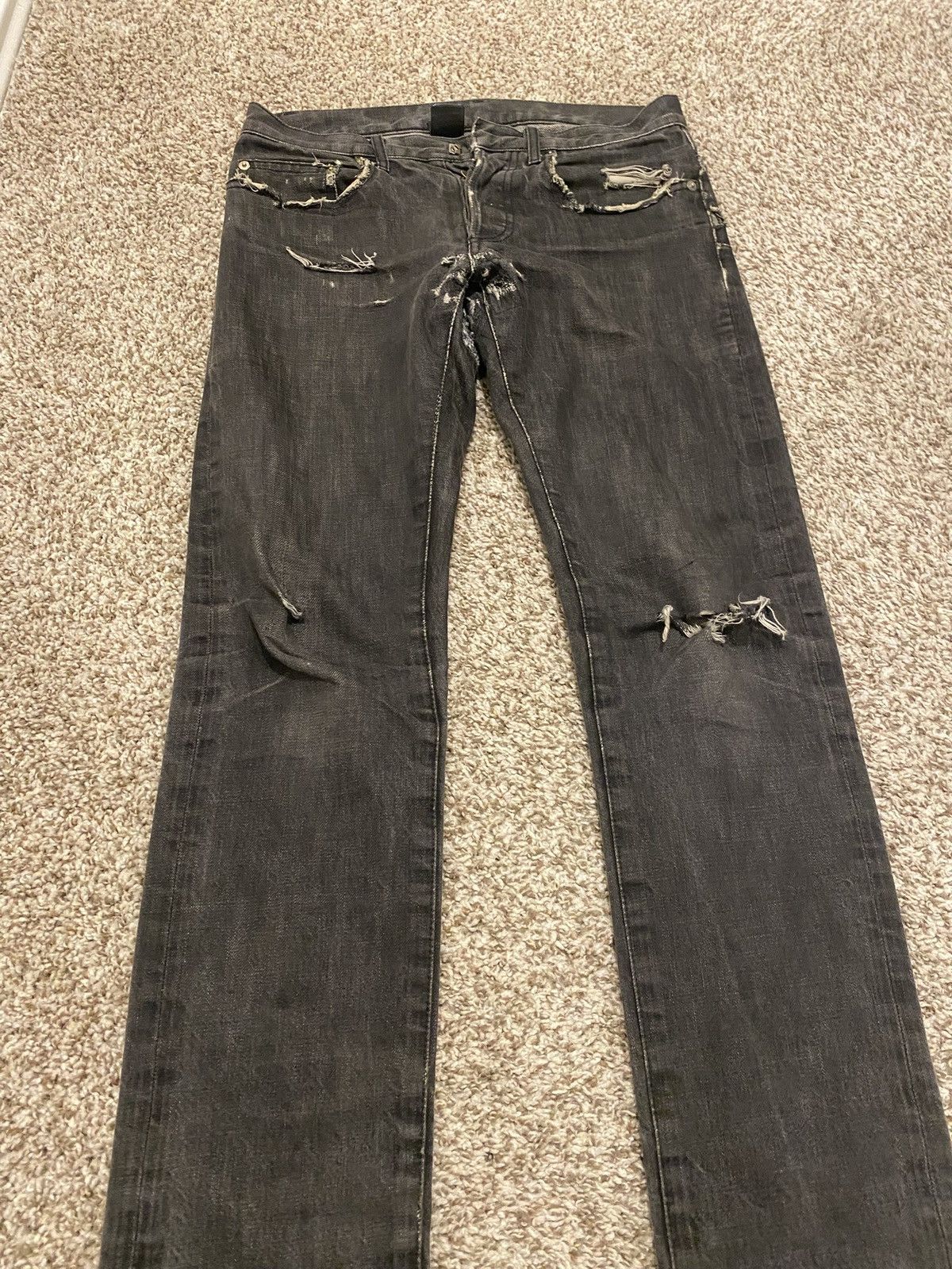 Dior Dior Homme Distressed Denim Size US 28 / EU 44 - 1 Thumbnail