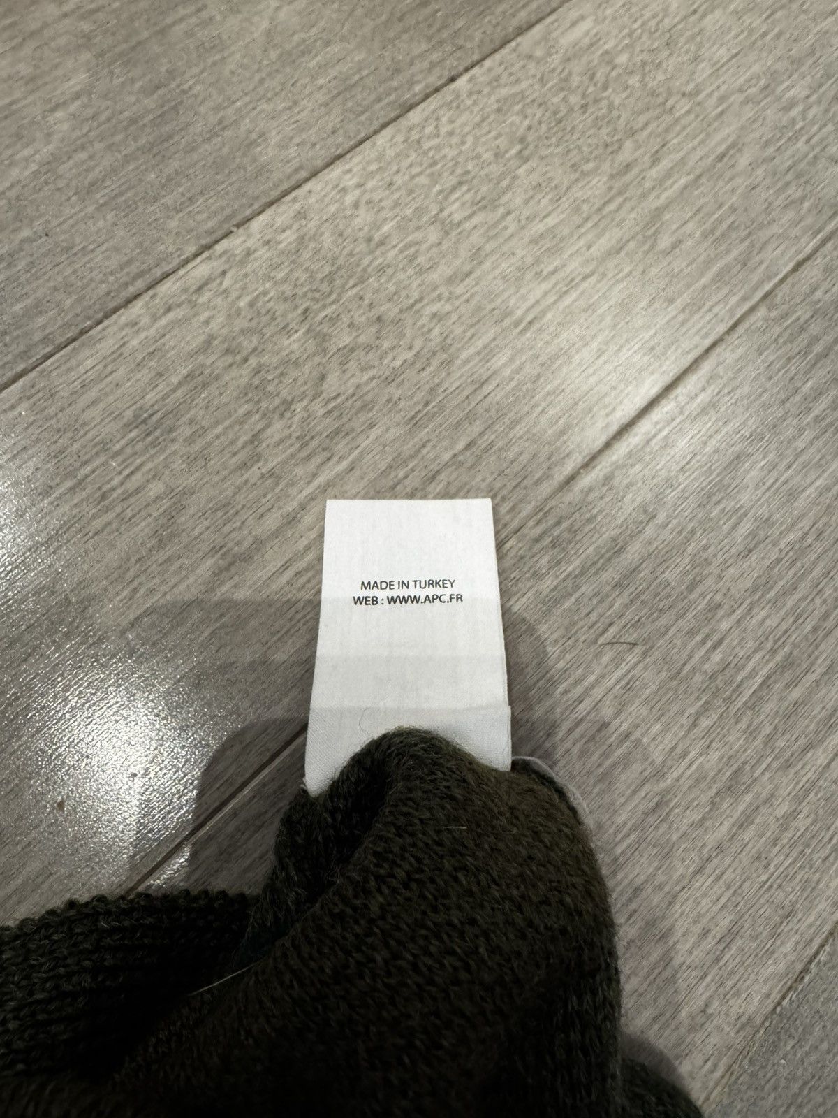 A.P.C. × Kanye West Kanye x APC Army Sweater – 2014 Collaboration Size US M / EU 48-50 / 2 - 5 Thumbnail