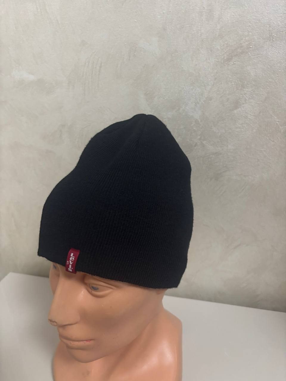 Levi's Levi's Vintage Italian Knit Beanie L/XL | Black Acrylic Size ONE SIZE - 2 Thumbnail