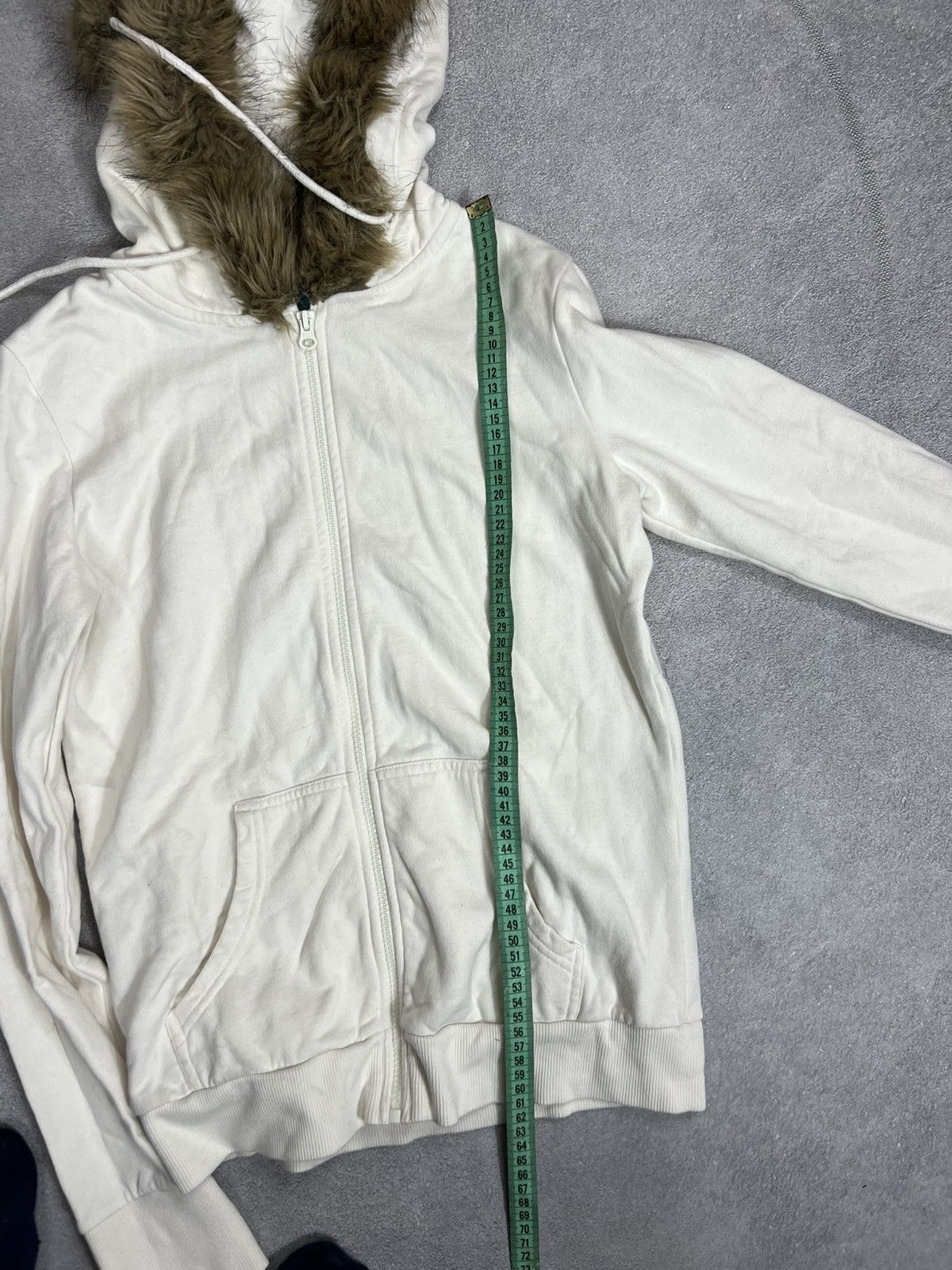 Yohji Yamamoto VTG Japanese Rick Owens Style Fur Mohair White Jacket 90s Size US M / EU 48-50 / 2 - 7 Thumbnail