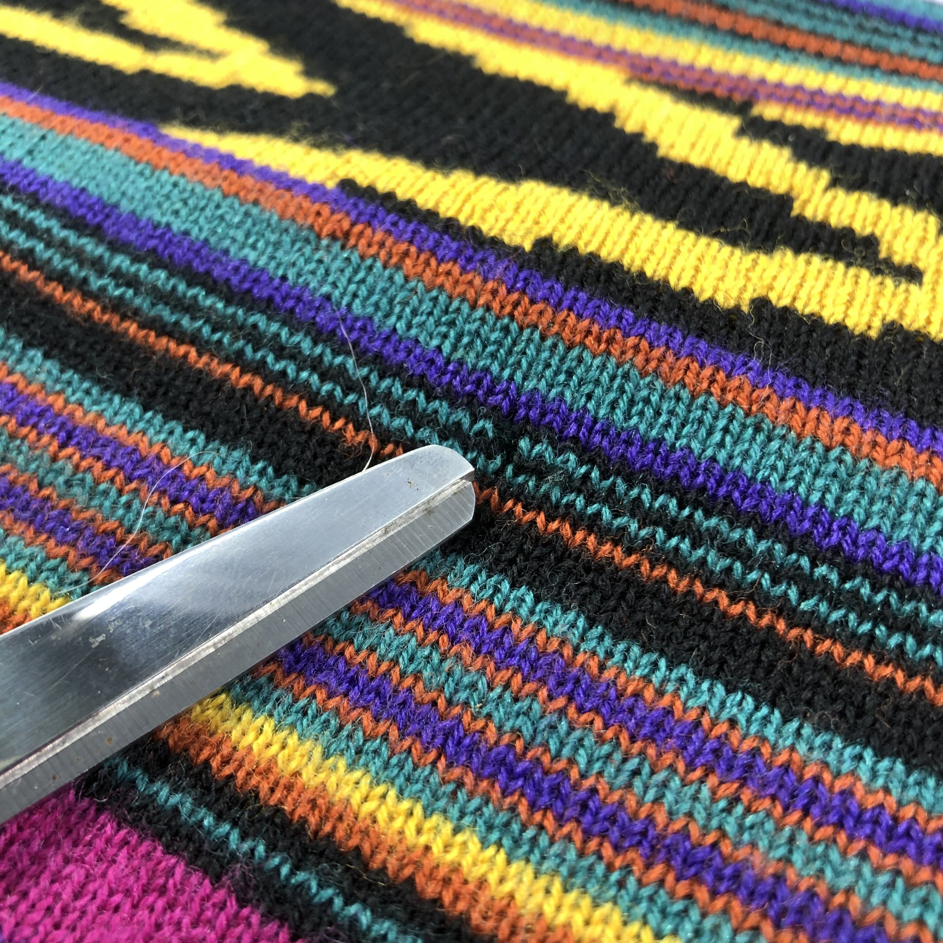 Vintage Chacok Navajo Wool Scarf Muffler Neckwear V2567 Size ONE SIZE - 7 Thumbnail