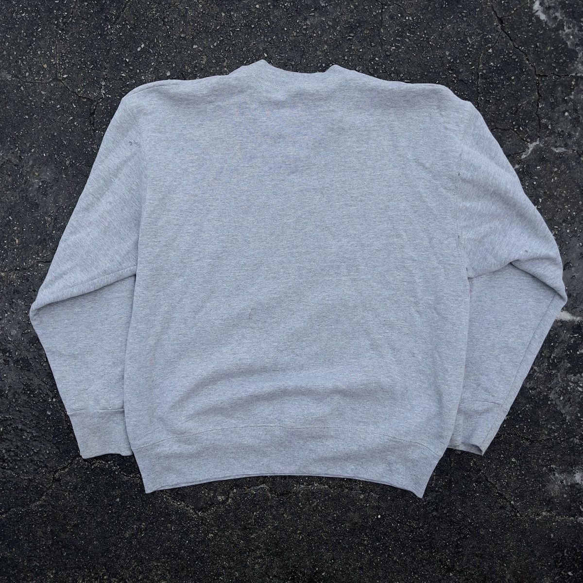 Russell Athletic × Vintage Vintage 90s MEMBERS MARK Grey Blank Crewneck Sweatshirt Size US L / EU 52-54 / 3 - 5 Thumbnail