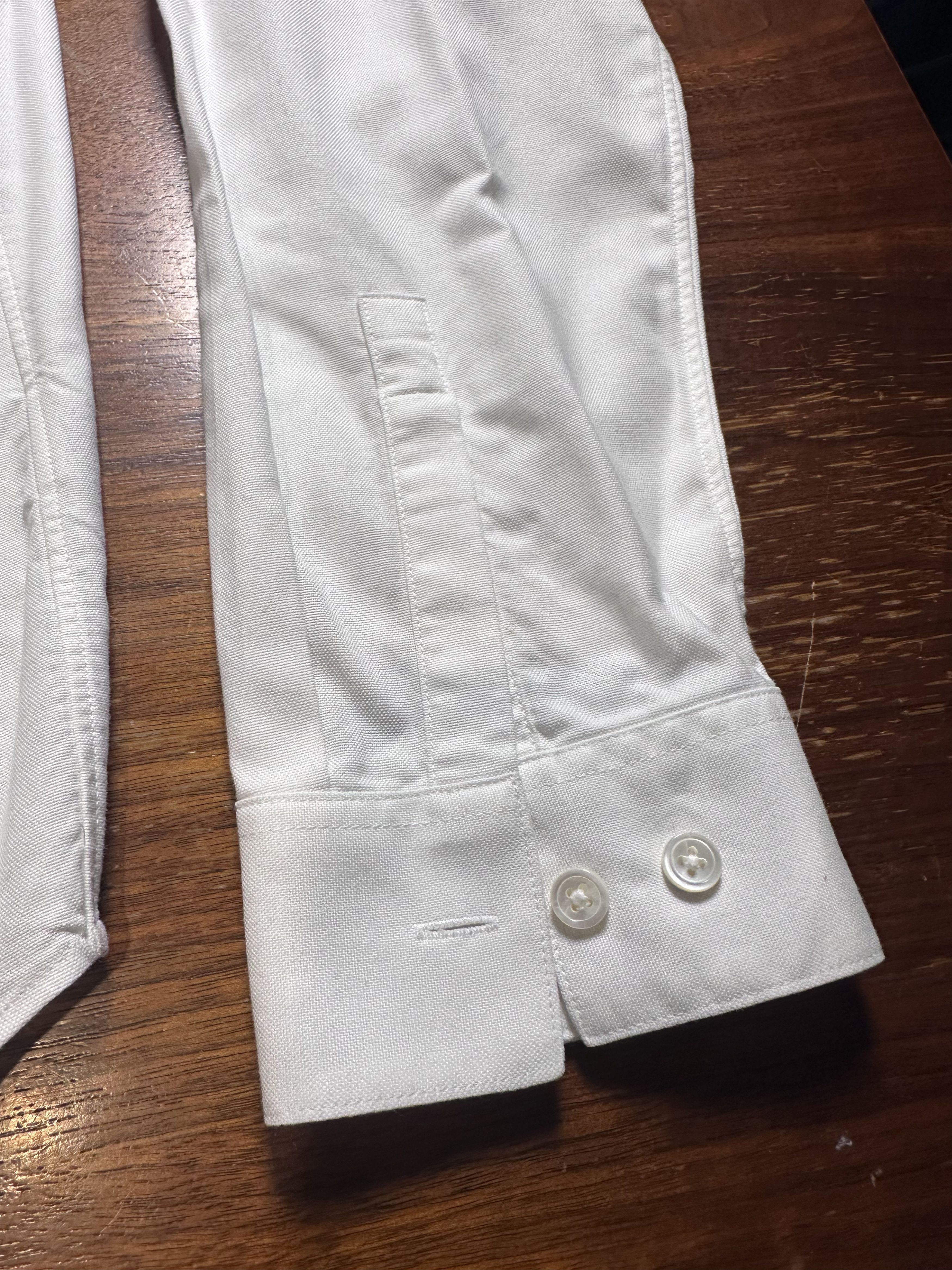 Theory Theory Oxford Slim Dress Shirt - White, Size XL Size US XL / EU 56 / 4 - 5 Thumbnail