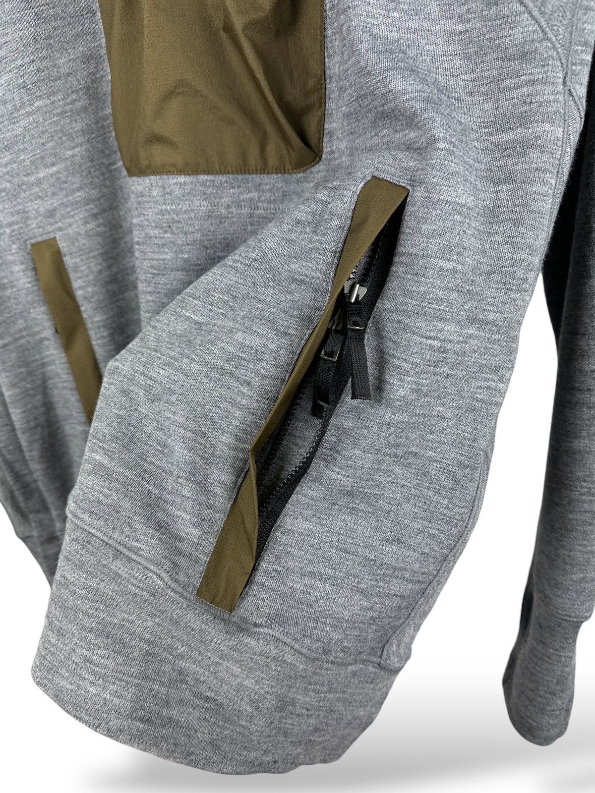 Nike Nikelaab AAE 1.0 Men’s Crew Sweatshirt Dark Grey Heather Size US L / EU 52-54 / 3 - 9 Thumbnail