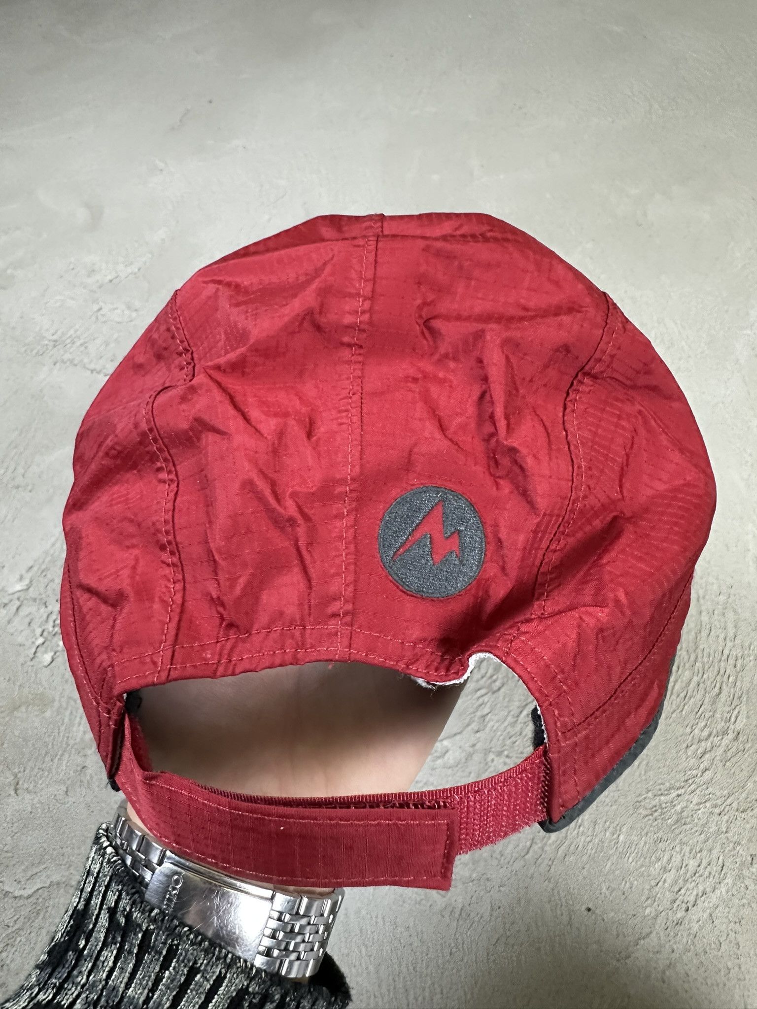 Marmot 90s Vintage Marmot Nylon Cap Hat Size ONE SIZE - 6 Thumbnail
