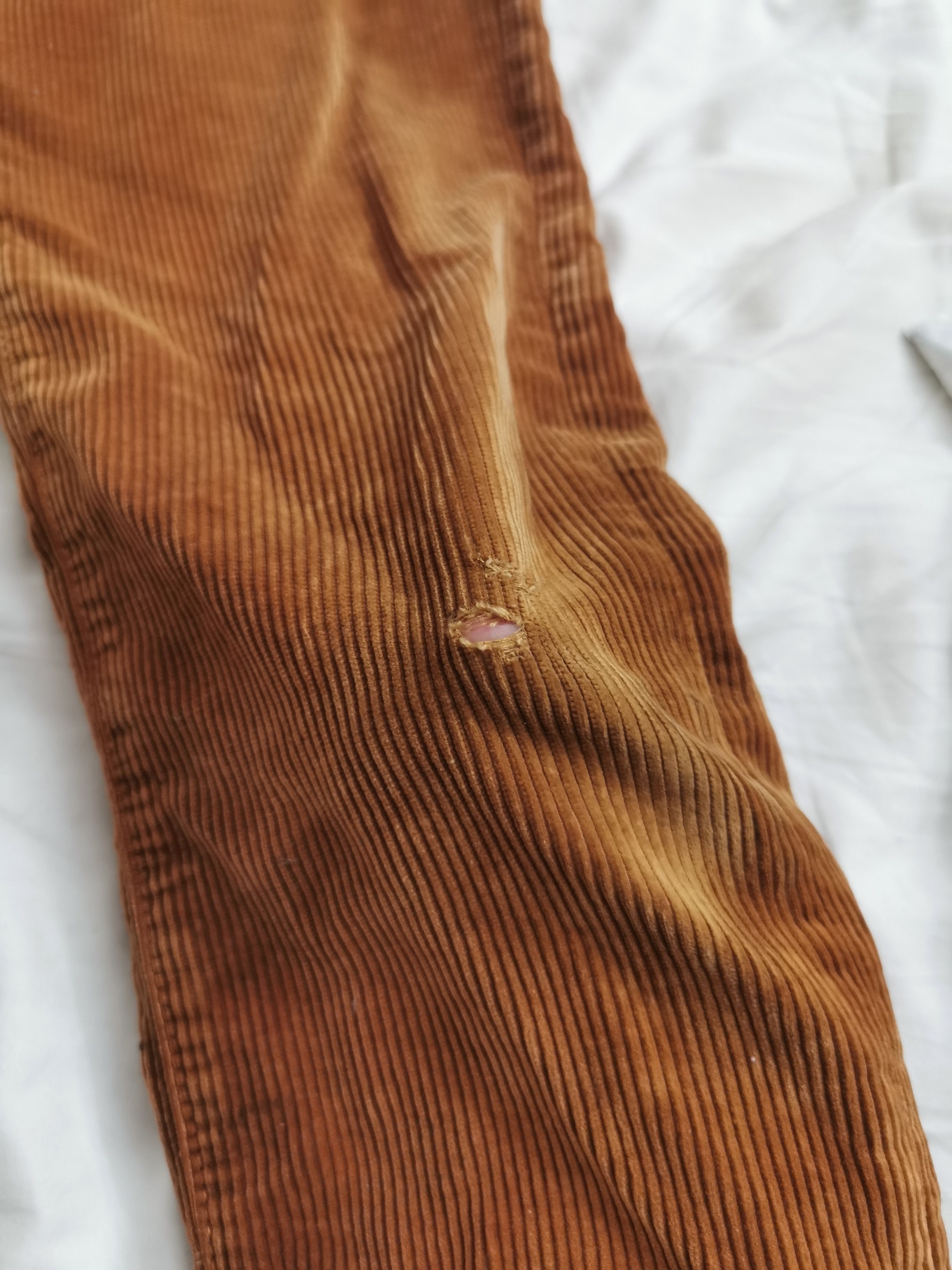 Hedi Slimane × Saint Laurent Paris SLP Brown Corduroy denim Size US 26 / EU 42 - 7 Thumbnail