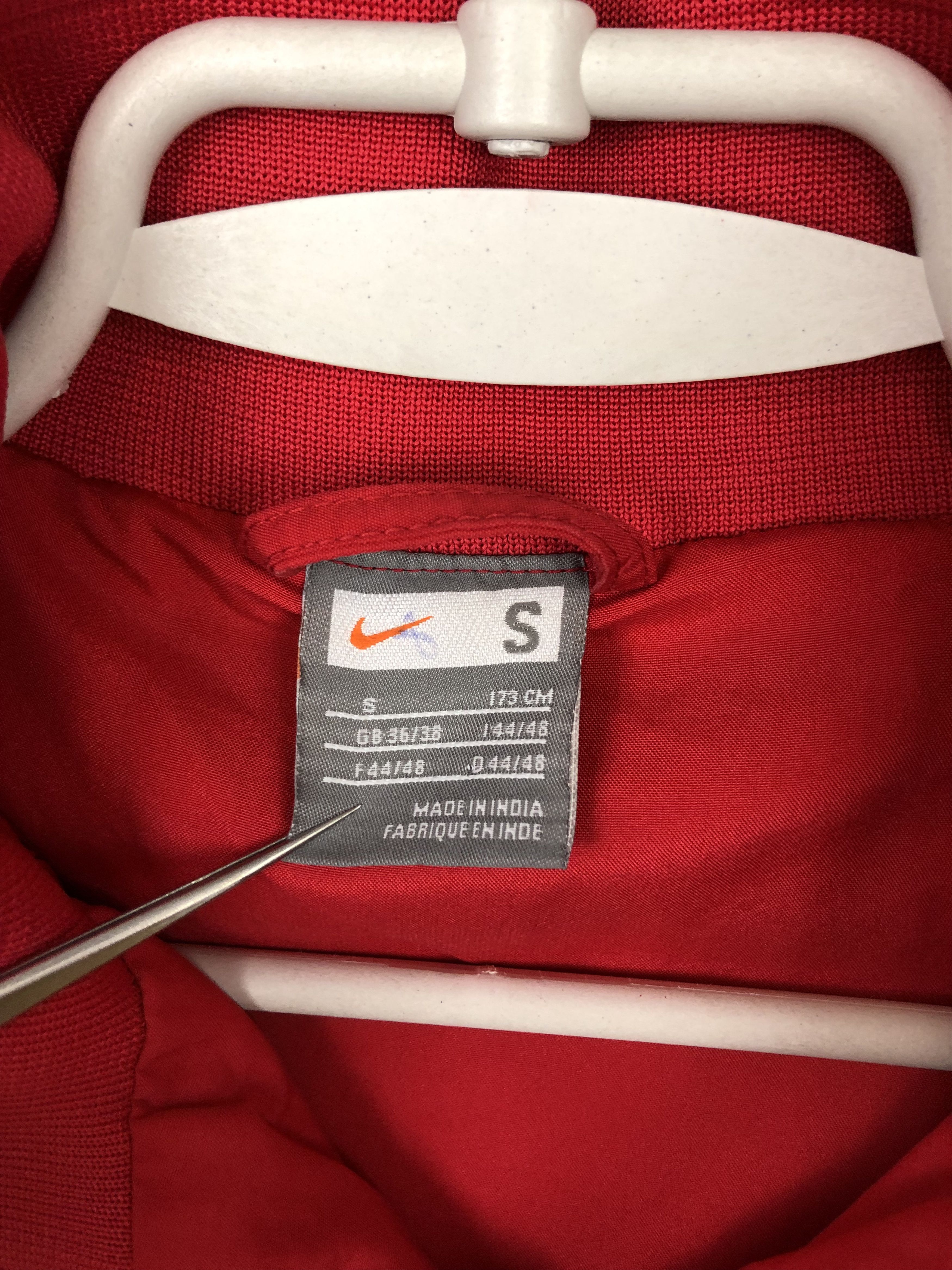 Nike Vintage Nike Arsenal Football Jacket Soccer Track Top Size US S / EU 44-46 / 1 - 8 Thumbnail