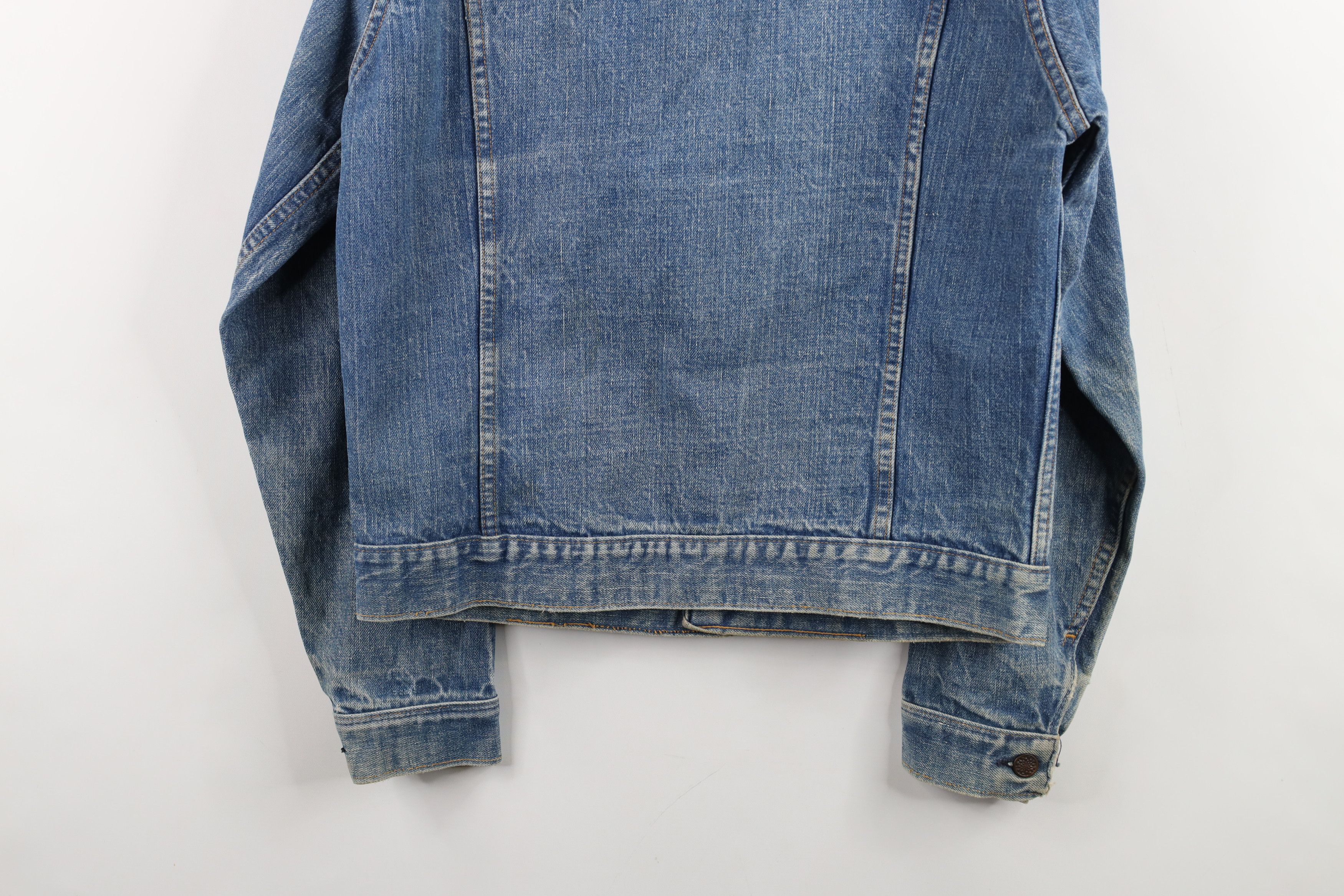 Vintage Vintage 60s 70s Streetwear Denim Jean Trucker Jacket USA Size US M / EU 48-50 / 2 - 14 Thumbnail