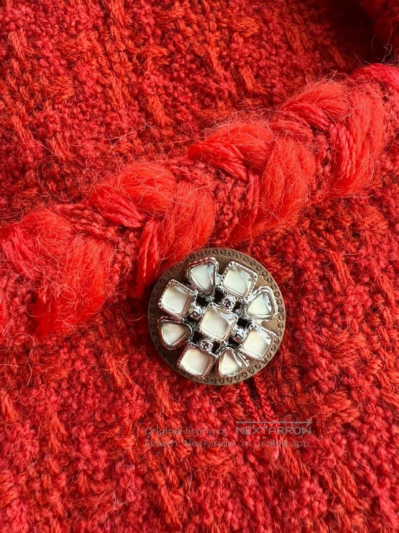Chanel Chanel Snow Series Red Coat Size XS / US 0-2 / IT 36-38 - 5 Thumbnail