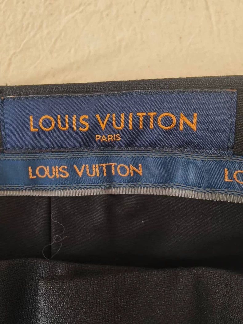 Louis Vuitton Louis Vuitton Black trousers Size US 38 / EU 54 - 3 Thumbnail