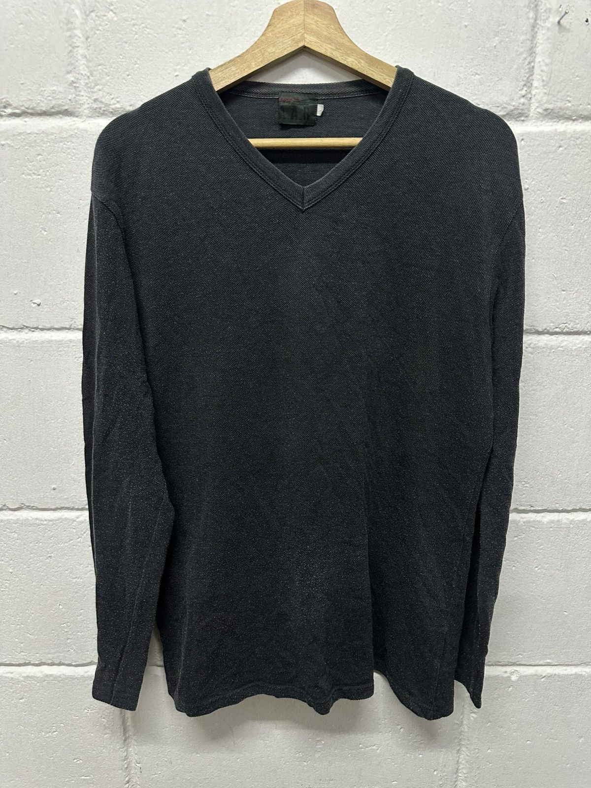Yohji Yamamoto 1990 - Yohji Yamamoto All Against Risk A.A.R L/S Shirt Size US L / EU 52-54 / 3 - 2 Thumbnail