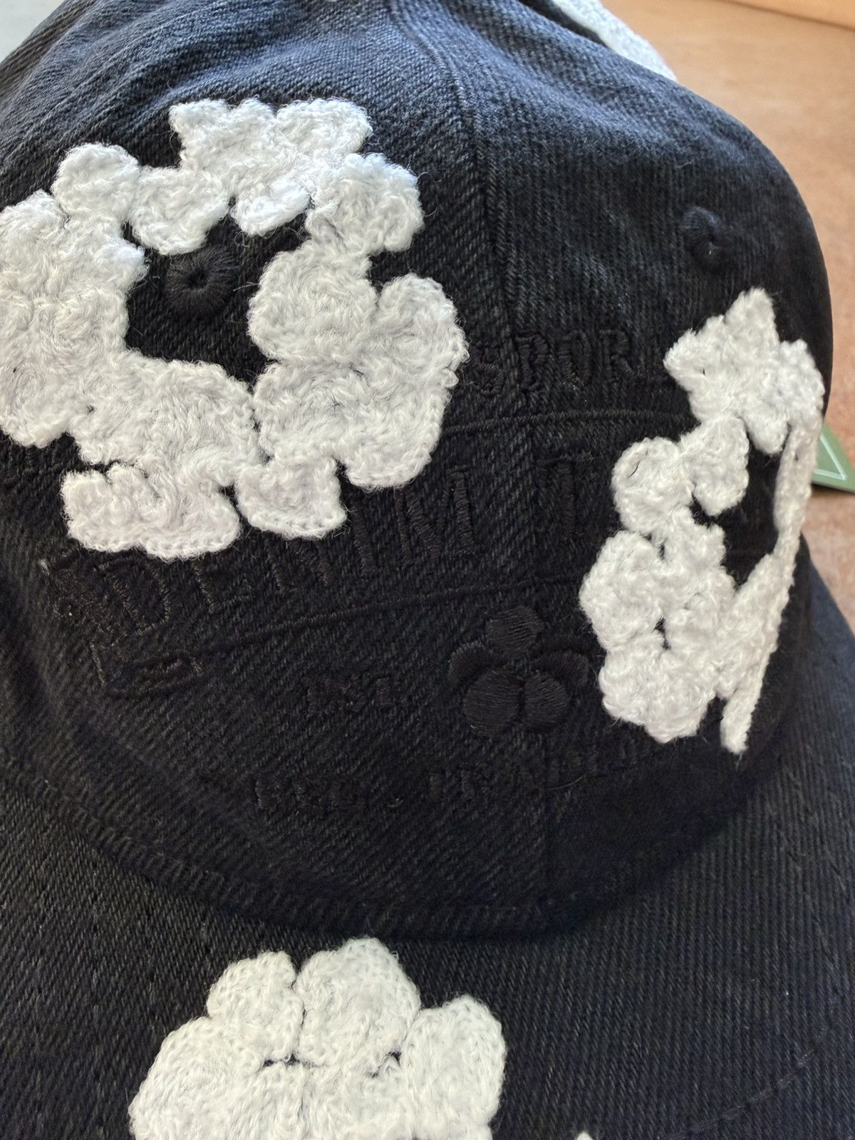 DENIM TEARS Denim Tears Denim Wreath Hat Black Size ONE SIZE - 2 Thumbnail