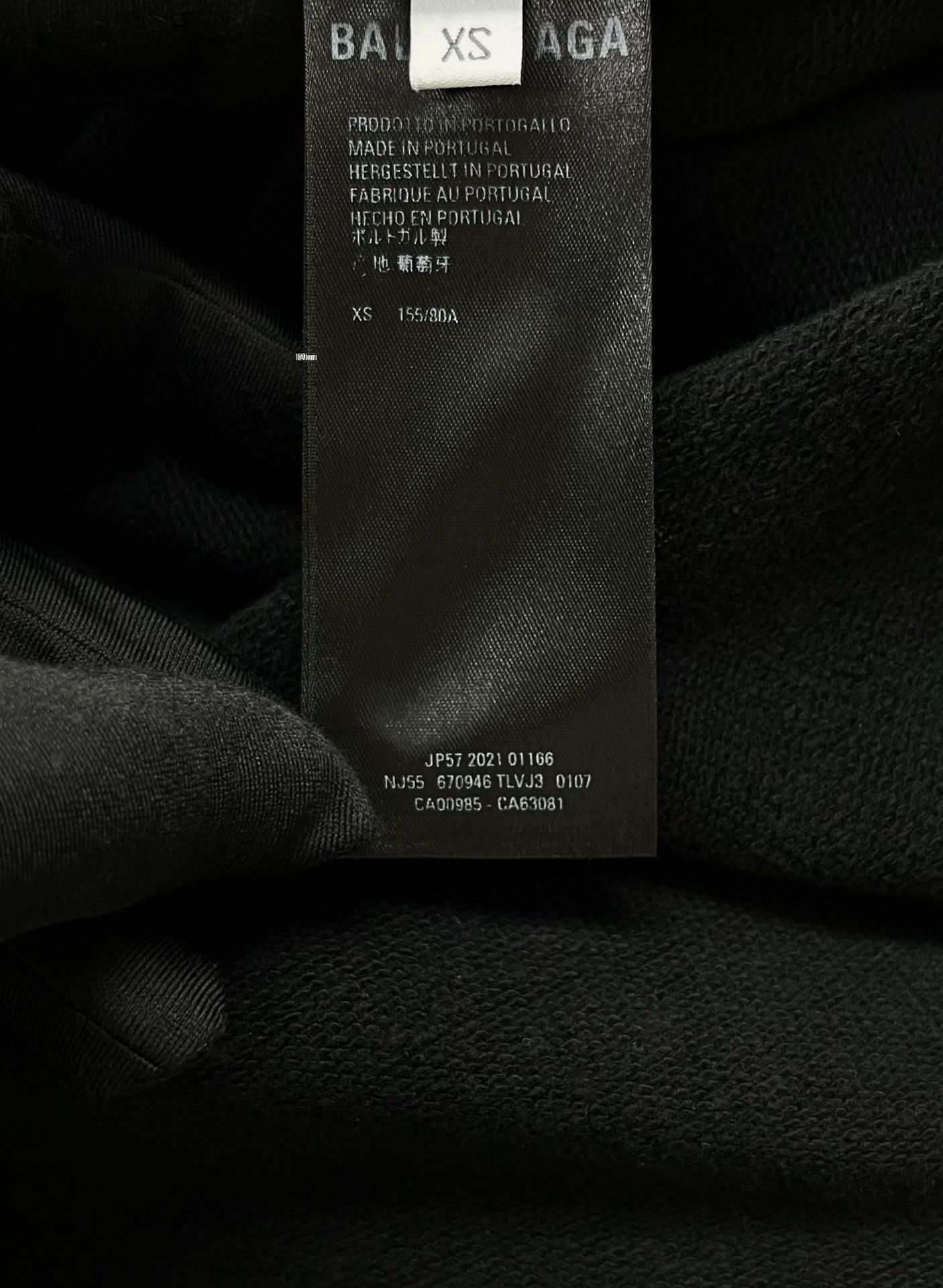 Balenciaga Balenciaga Distressed Wheat Scissors Double B Hoodie Size US XS / EU 42 / 0 - 4 Thumbnail