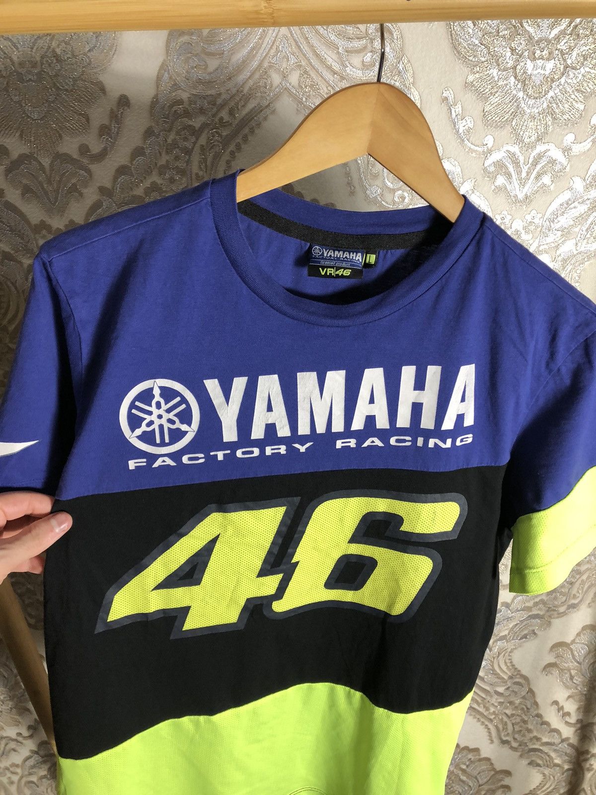 NASCAR VINTAGE YAMAHA RACING MOTORCYCLE T-SHIRT BIKE RETRO Y2K 90s Size US L / EU 52-54 / 3 - 2 Thumbnail