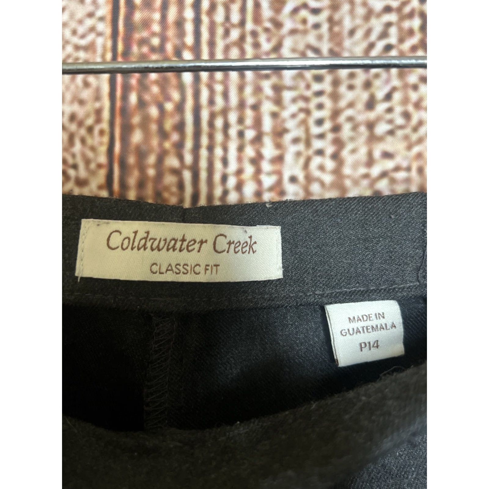 Coldwater Creek Coldwater Creek Dress Pants Womens Gray 14P Petite 28 inches Size 36" / US 14 / IT 50 - 3 Thumbnail