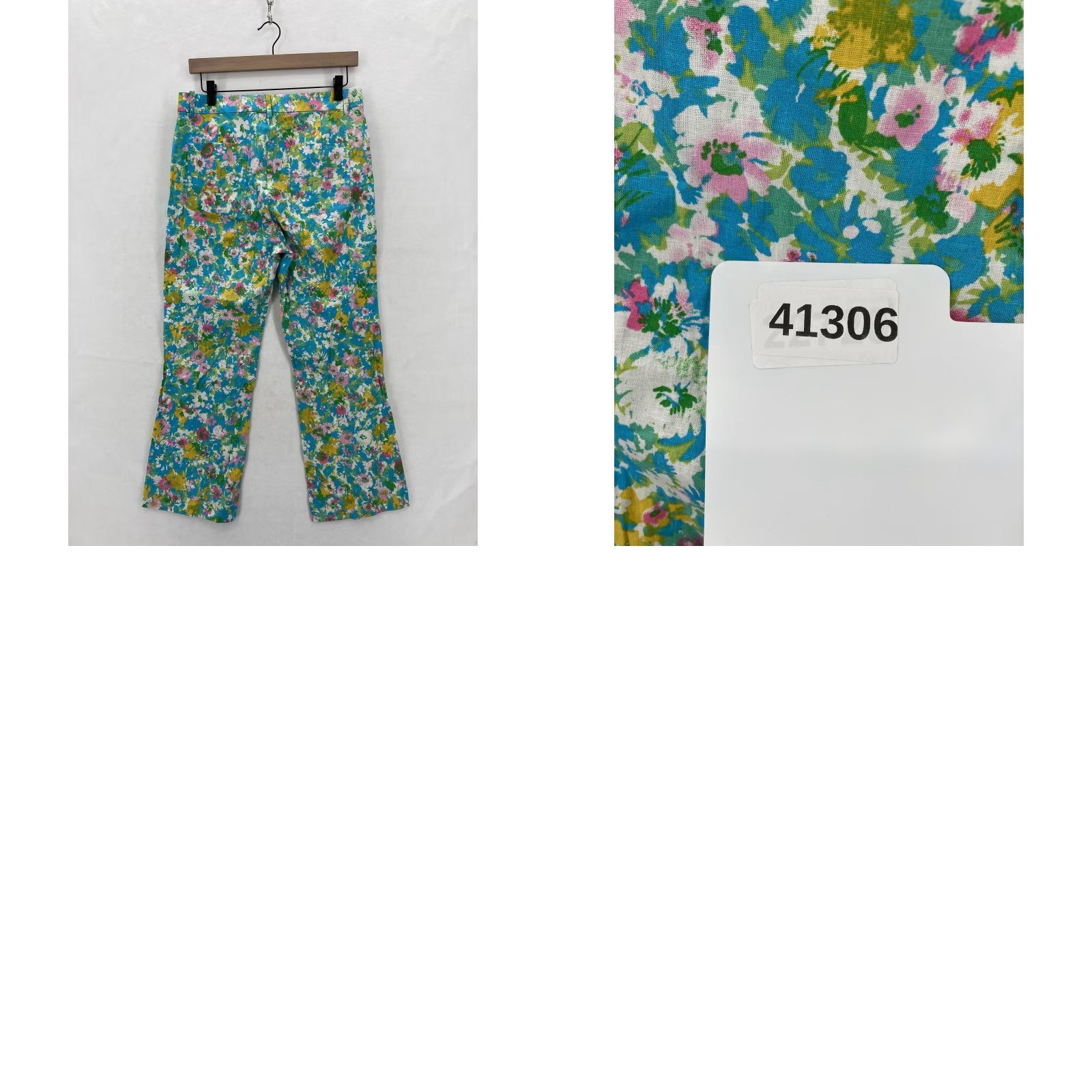 Zara Zara Pants Womens 8 Blue Floral Linen Blend Flare Cropped Boho Festival Hippie Pants Womens 8 Blue Floral Linen Blend Flare Cropped Boho Hippie Size 30" / US 8 / IT 44 - 10 Thumbnail
