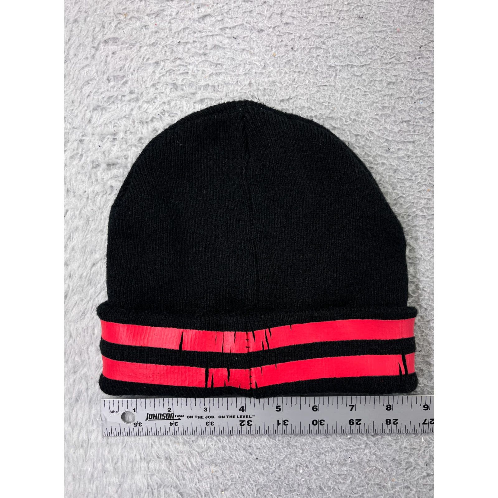 Star Wars Star Wars Beanie Adult One Size Black Pink Stripe Knit 100% Arylic Size ONE SIZE - 3 Thumbnail