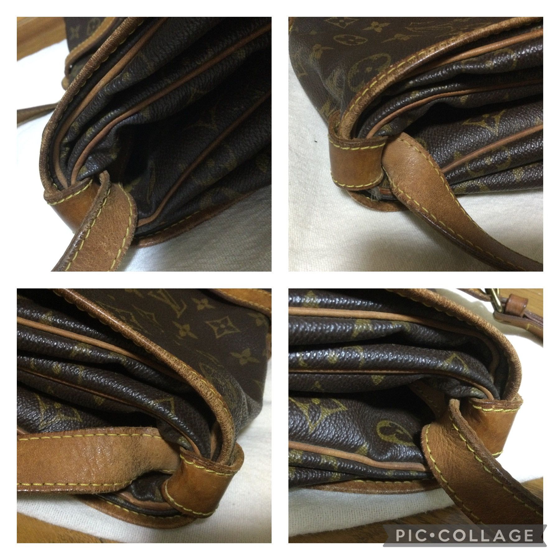 Louis Vuitton Vintage Louis Vuitton Saumur 35 Crossbody Shoulder Bag Size ONE SIZE - 14 Thumbnail