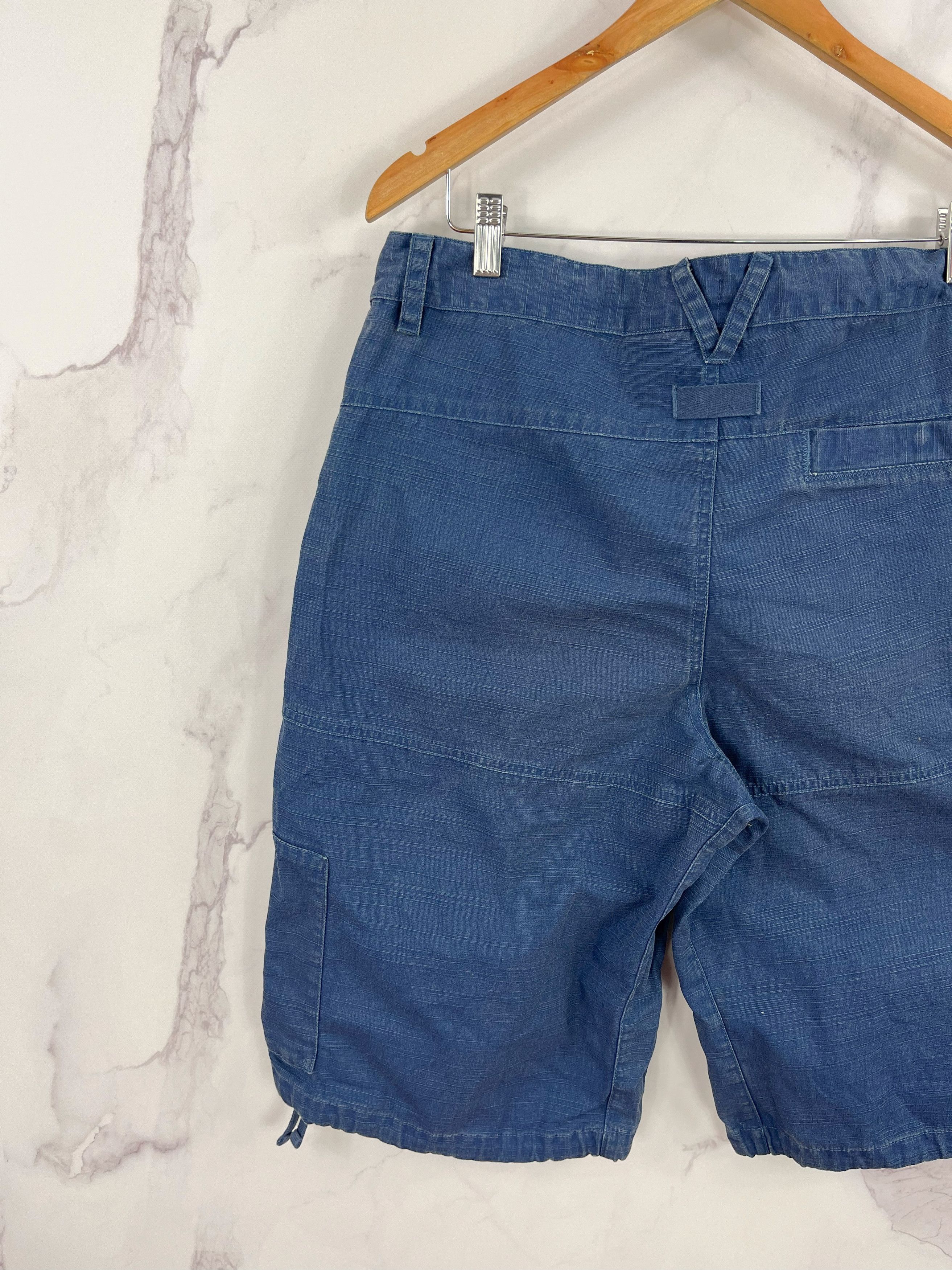 Nike Vintage Nike Denim Shorts Emboidered Logo Size L Size US 36 / EU 52 - 5 Thumbnail
