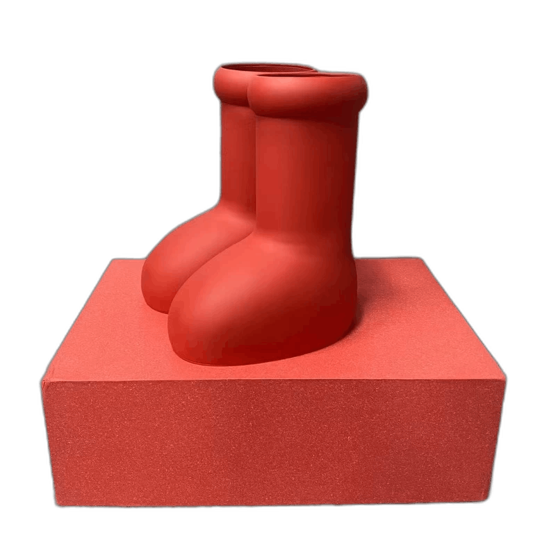 Balenciaga Latest Style Red Boot from Mschf Size US 7 / EU 40 - 1 Thumbnail