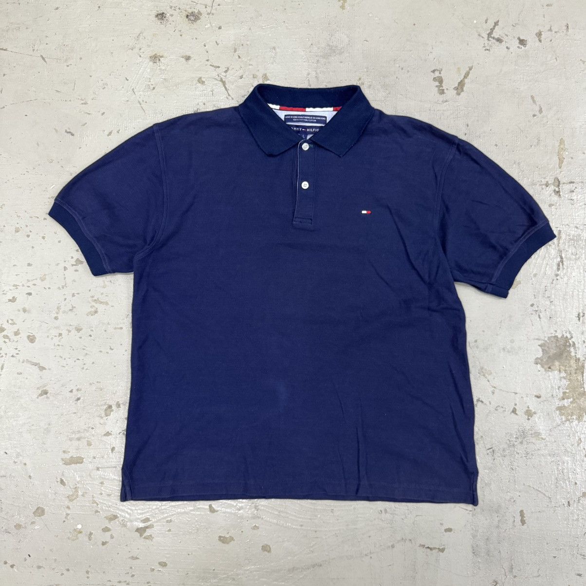 Tommy Hilfiger × Vintage Tommy Hilfiger Big Flag Polos Size US L / EU 52-54 / 3 - 2 Thumbnail