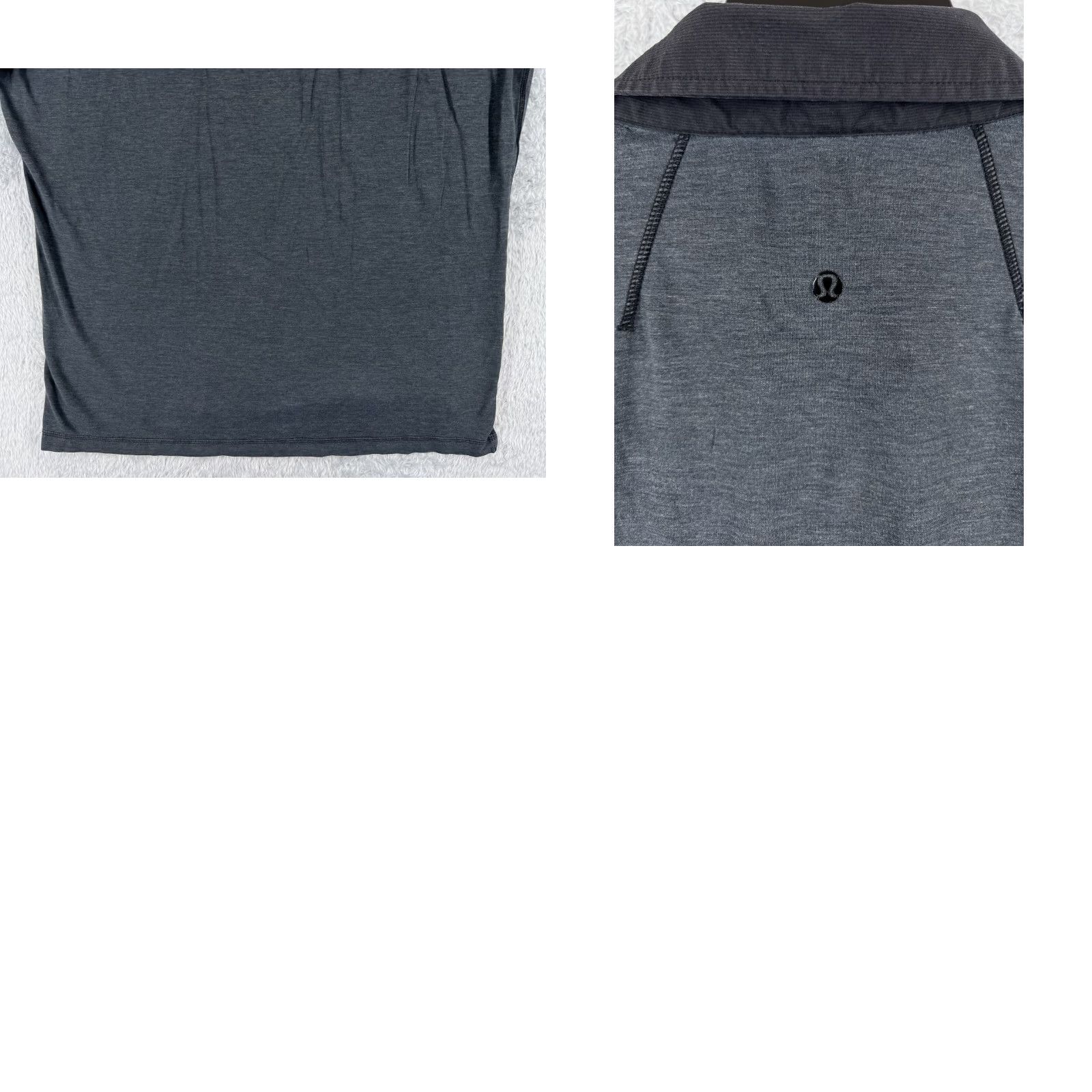 Lululemon Lululemon Polo Shirt Men XL Gray Short Sleeve Golf Polo Shirt Casual Workwear Sports Driving Golf Size US XL / EU 56 / 4 - 9 Thumbnail