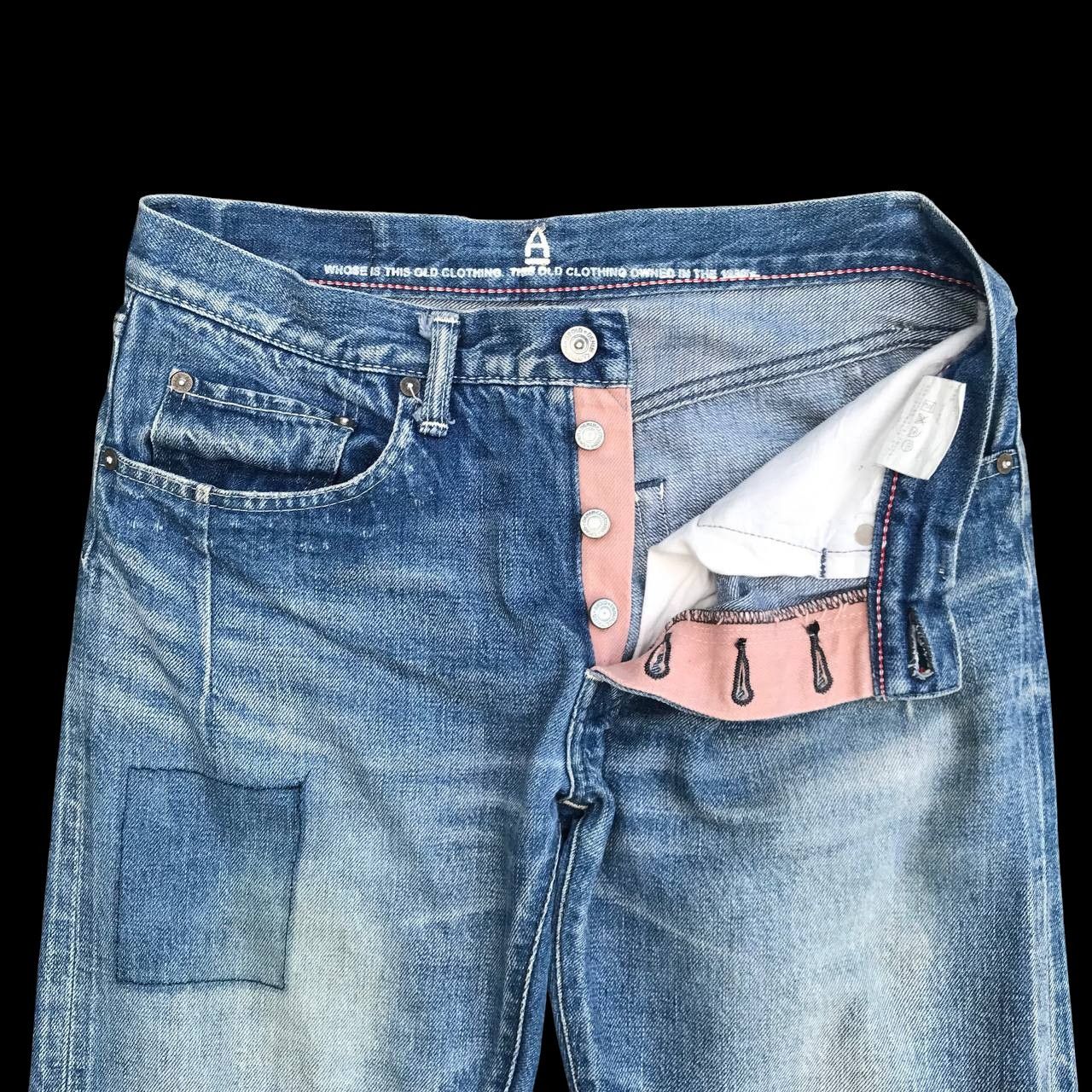 Denime × Japanese Brand × Toyo Enterprises Avoid Japan Selvedged redline Stonewash faded kapital dirty Size US 29 - 3 Thumbnail