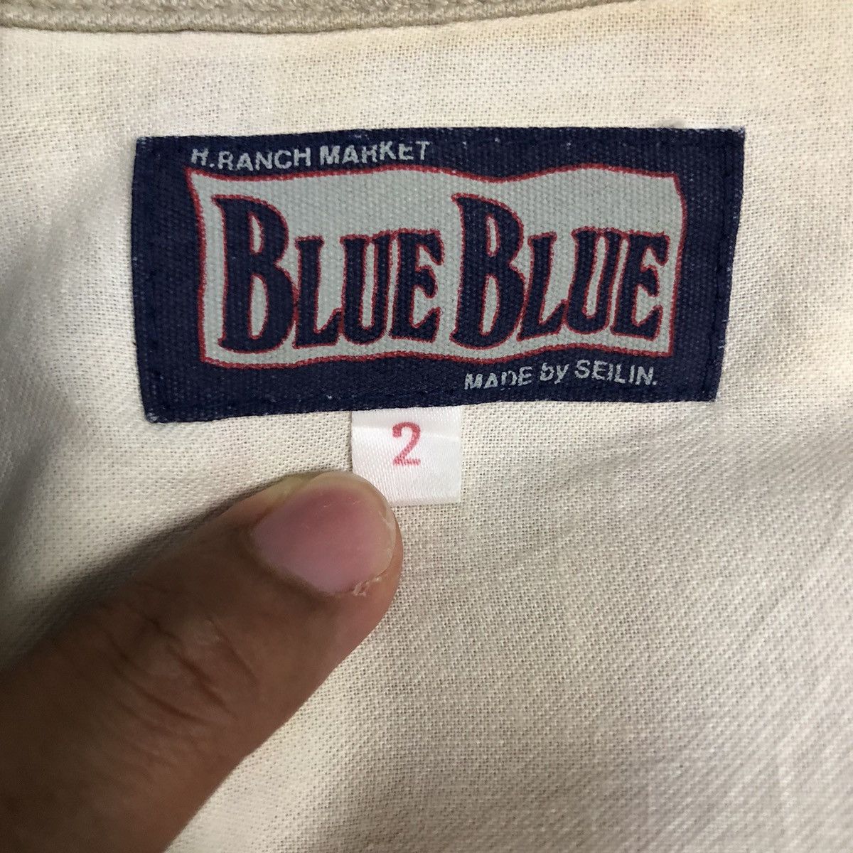 Blue Blue Japan Vintage Blue Blue Japan Button Ups Jacket Size US M / EU 48-50 / 2 - 12 Thumbnail