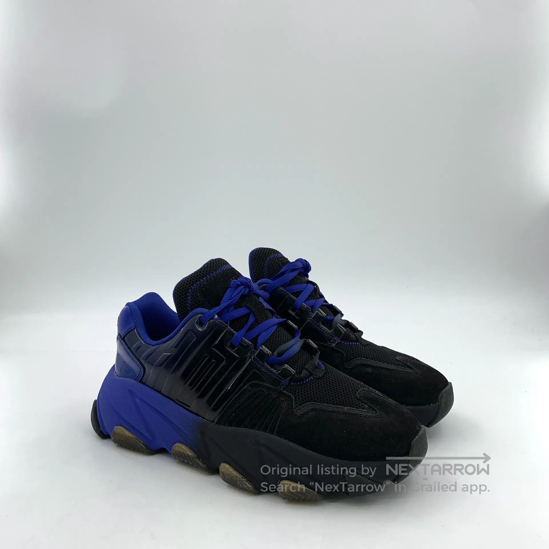 ASH Ash Contrast Color Laced Casual Flat Dad Shoes| Size US 5 / EU 37 - 2 Thumbnail