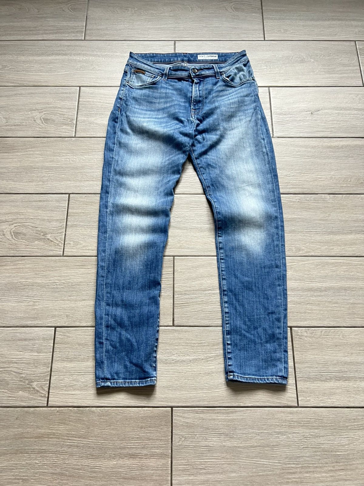 Dolce & Gabbana Vintage Dolce & Gabbana Denim Pants Mini Logo S Size Size US 31 - 3 Thumbnail