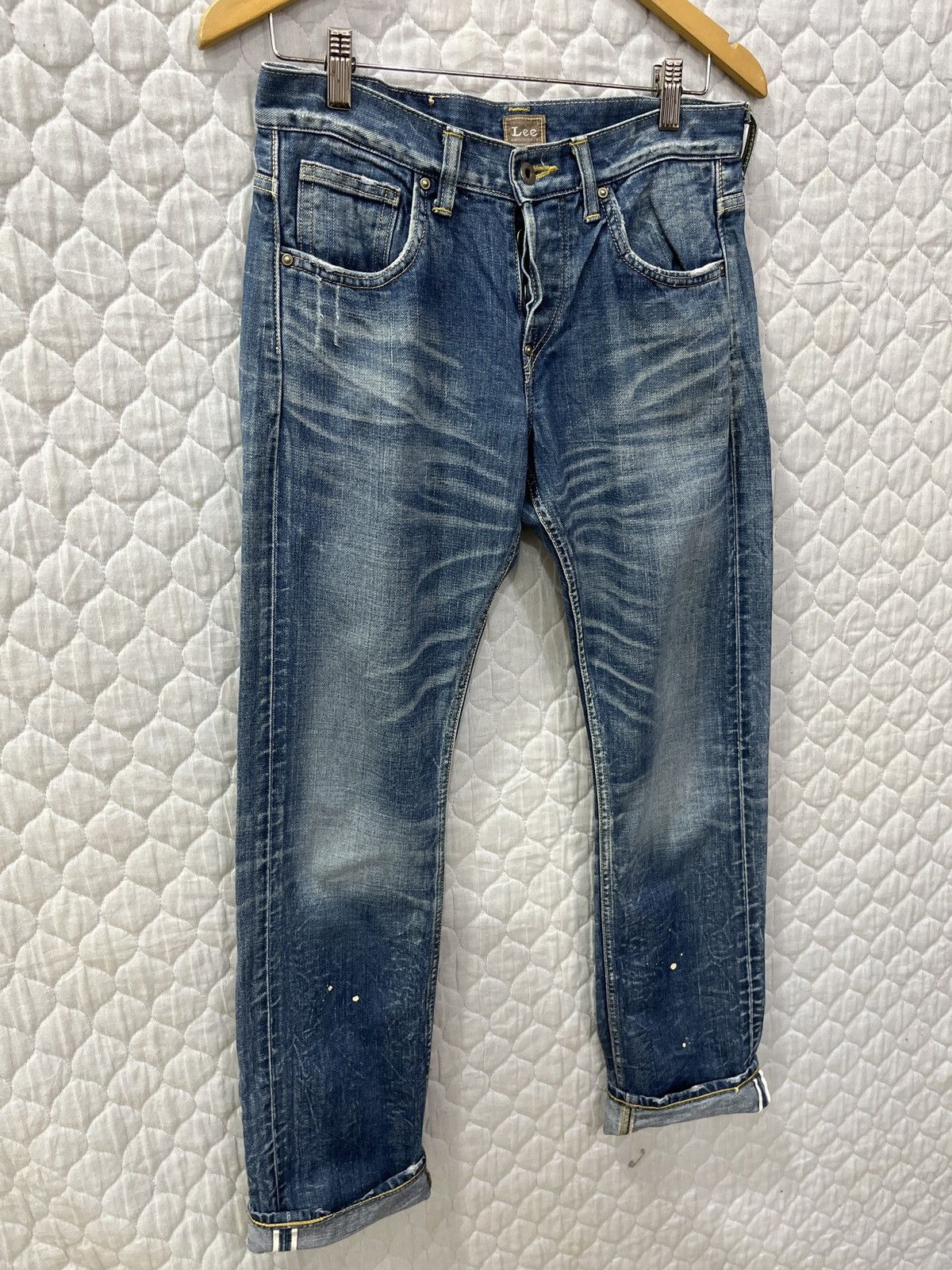 Lee 🔥🔥🔥ARCHIVE LEE SELVEDGE DENIM Size US 30 / EU 46 - 3 Thumbnail