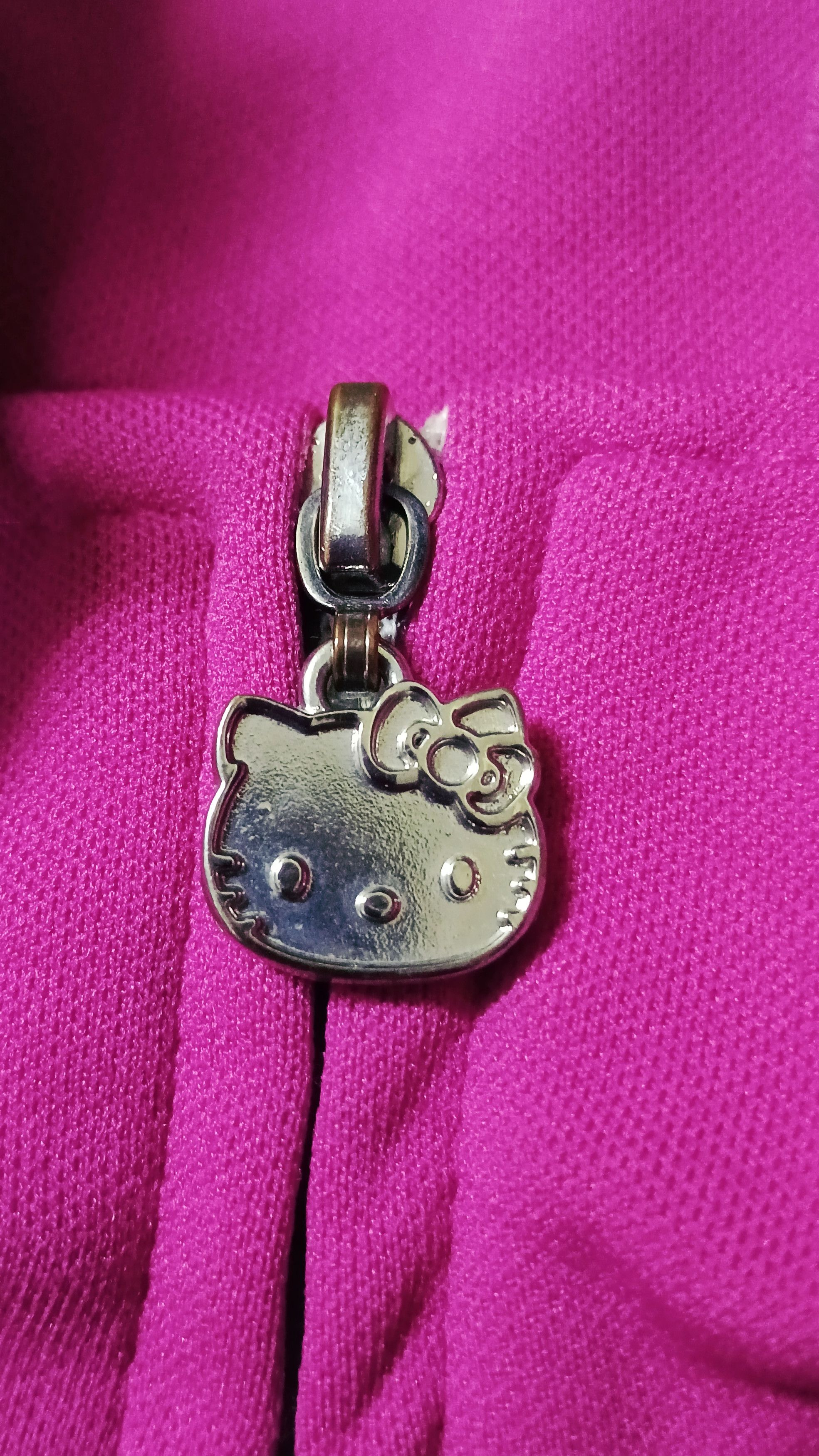 Anime × Japanese Brand Vintage Hello Kitty Pink Track Top Sweater Size M / US 6-8 / IT 42-44 - 6 Thumbnail