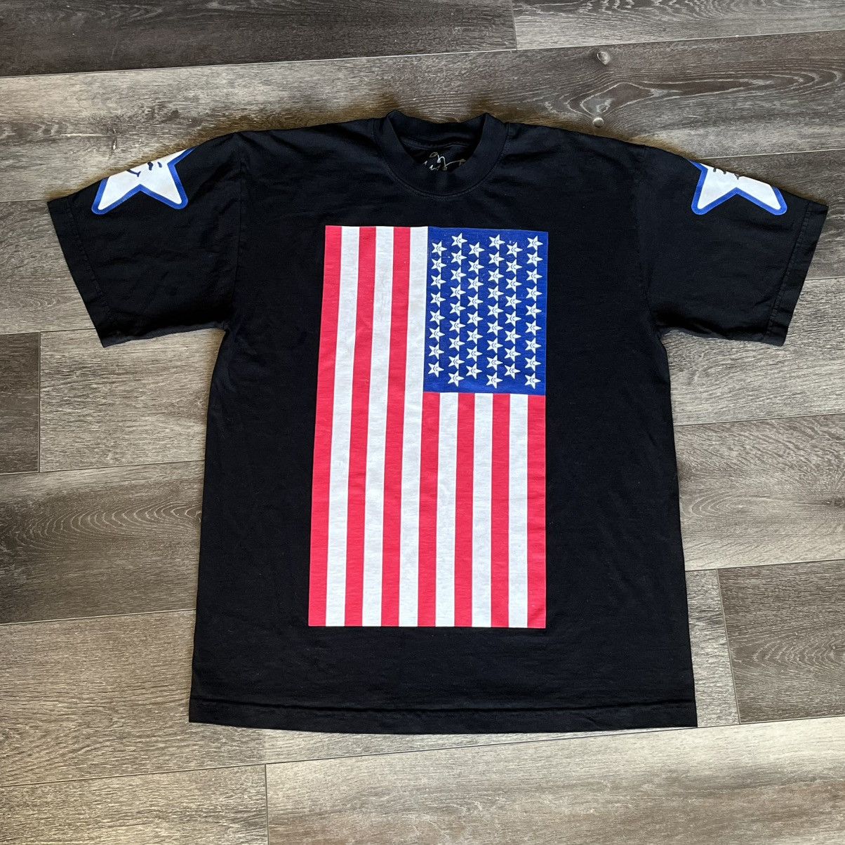 Asspizza Asspizza 50 States Tour American Flag Graphic T Shirt Black Size US M / EU 48-50 / 2 - 1 Thumbnail
