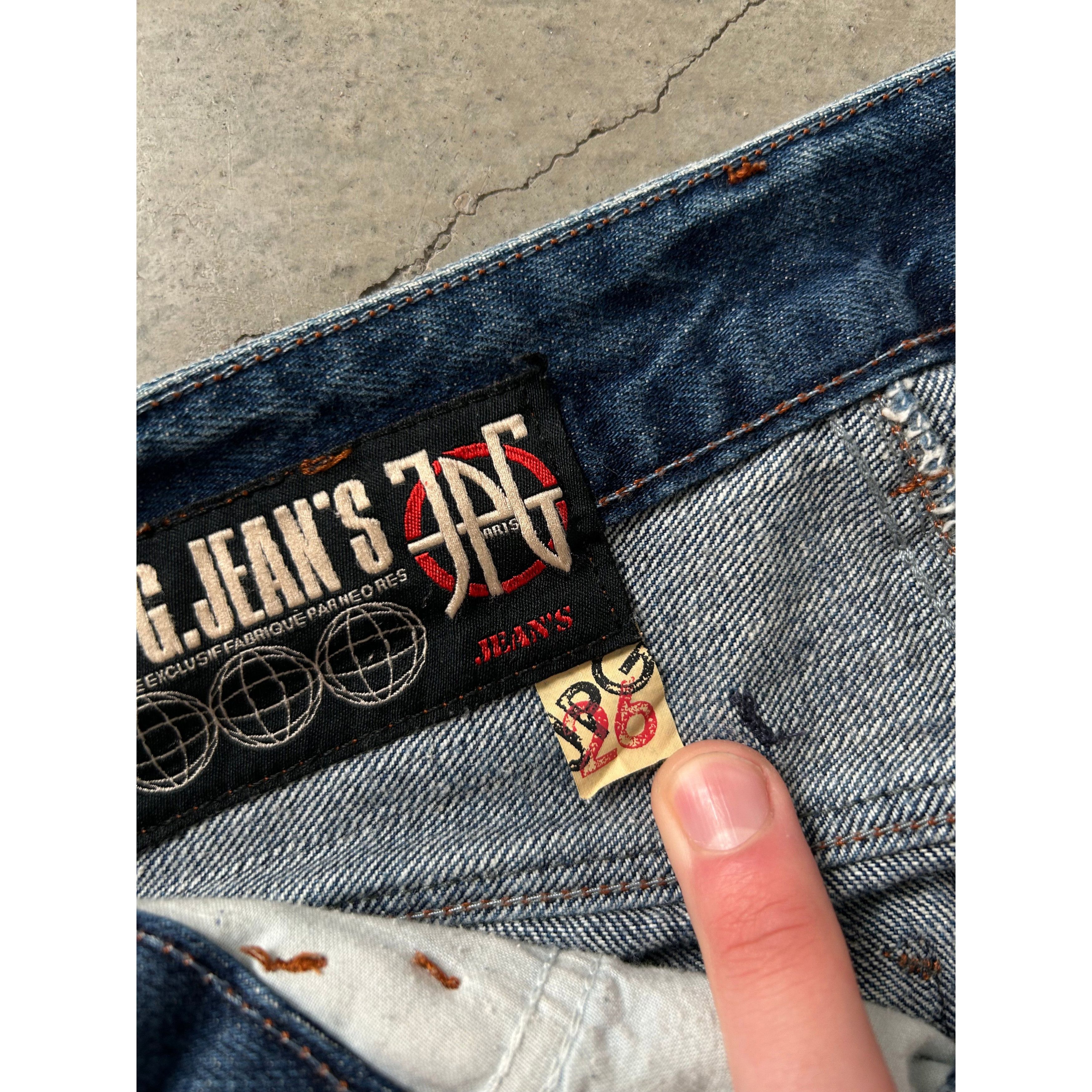 Jean Paul Gaultier Jean Paul Gaultier Blue Classic Denim Jeans Size US 30 / EU 46 - 9 Thumbnail