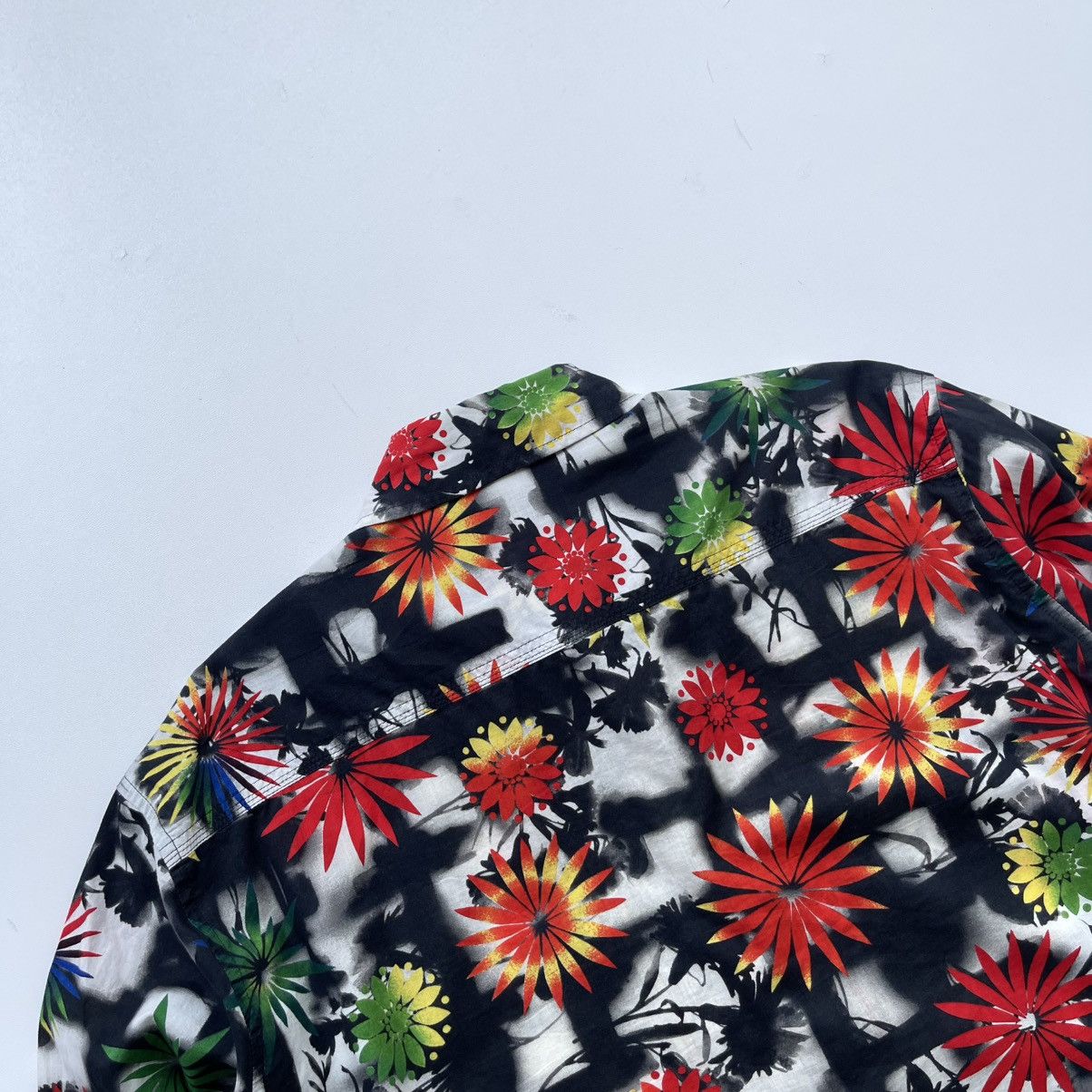 Versace Jeans Couture Versace Jeans Couture 90’s Flowers Printed Button Ups Shirt Size US XL / EU 56 / 4 - 6 Thumbnail