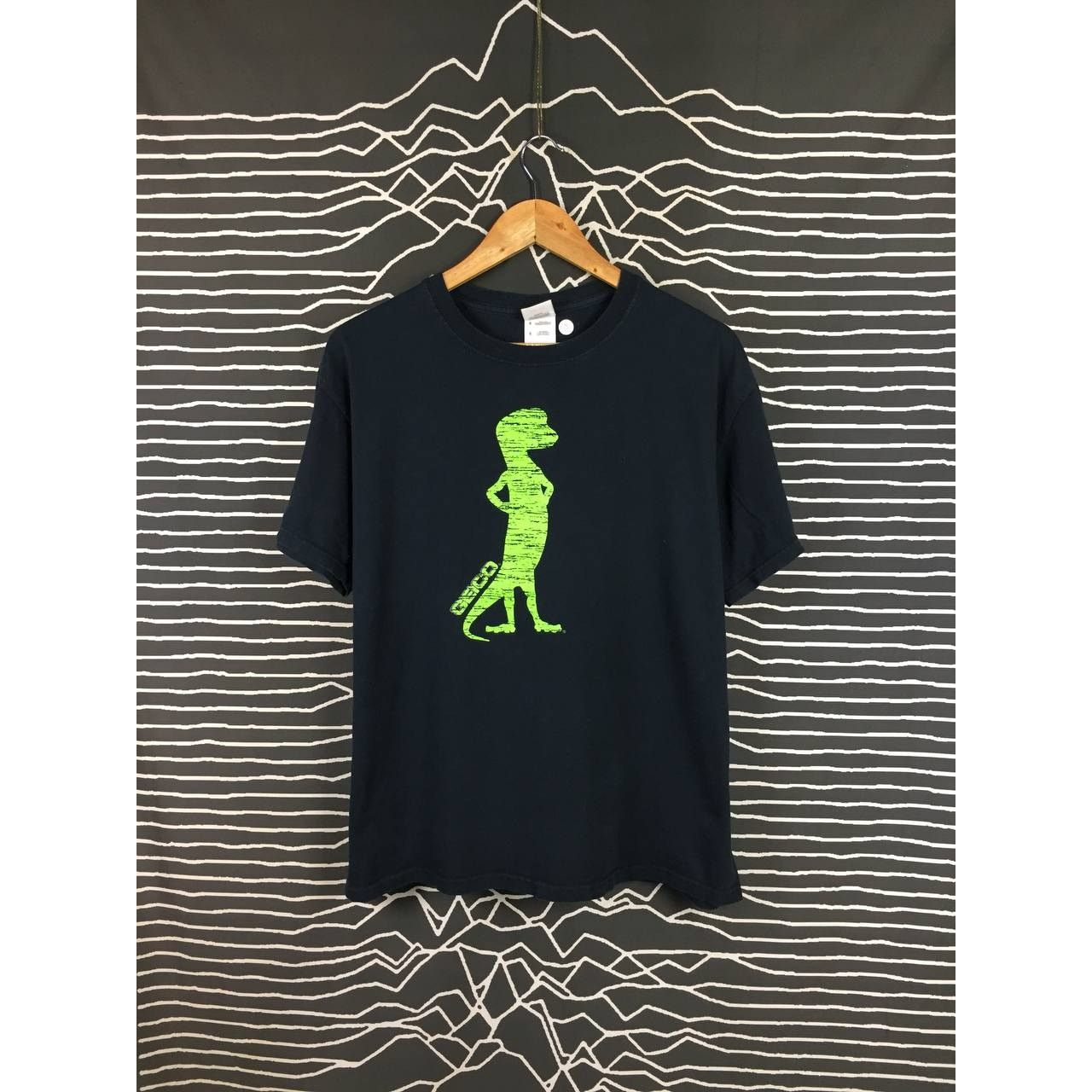 Fruit Of The Loom × Vintage Vtg Y2K Geico Gecko Insurance Promo Tee Size L Size US L / EU 52-54 / 3 - 2 Thumbnail