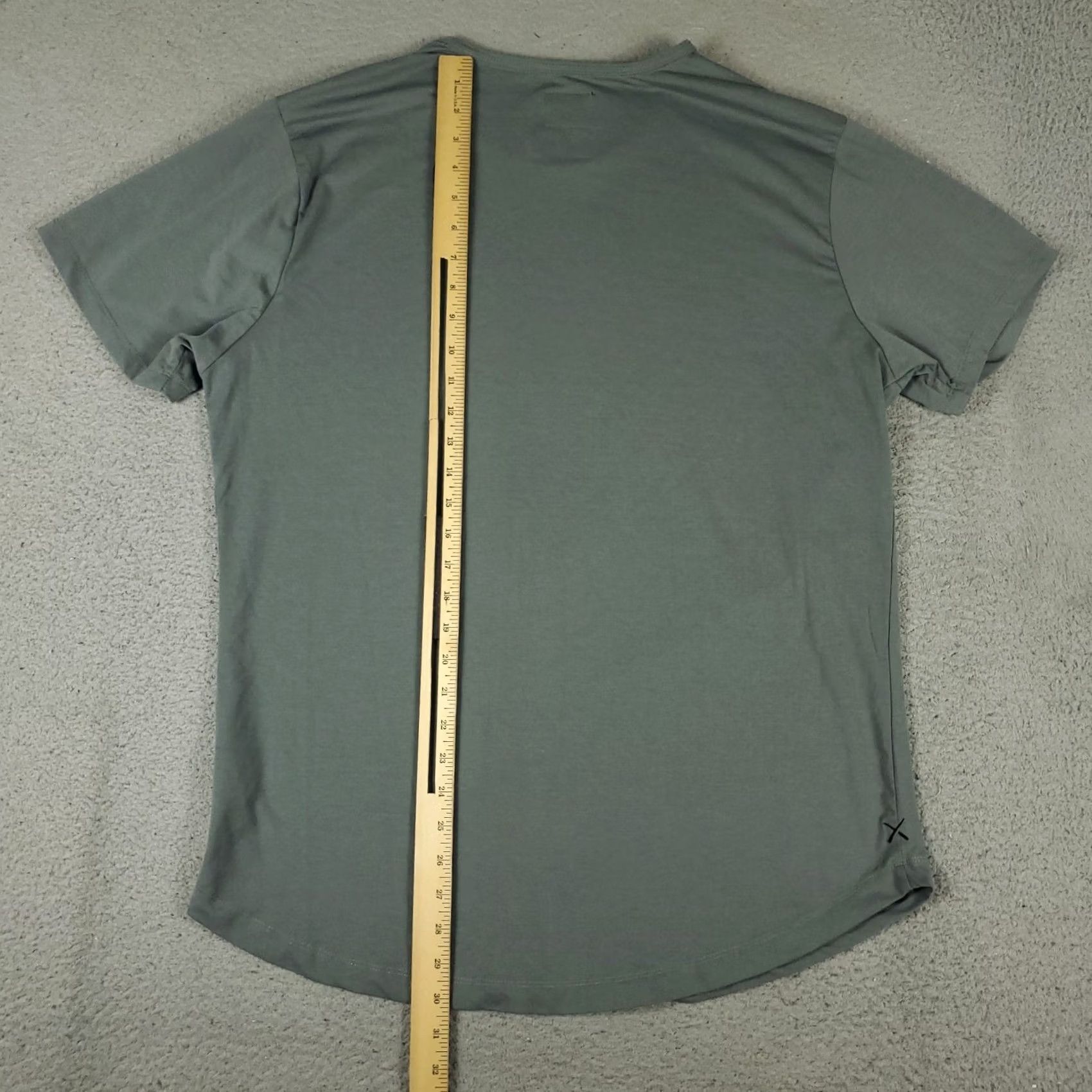 Vintage BYLT T Shirt Mens 2XL Gray Lux Curve Hem Short Sleeve Crew Neck Casual Logo Tee Shirt Mens Adjusted for Search Size US XXL / EU 58 / 5 - 3 Thumbnail