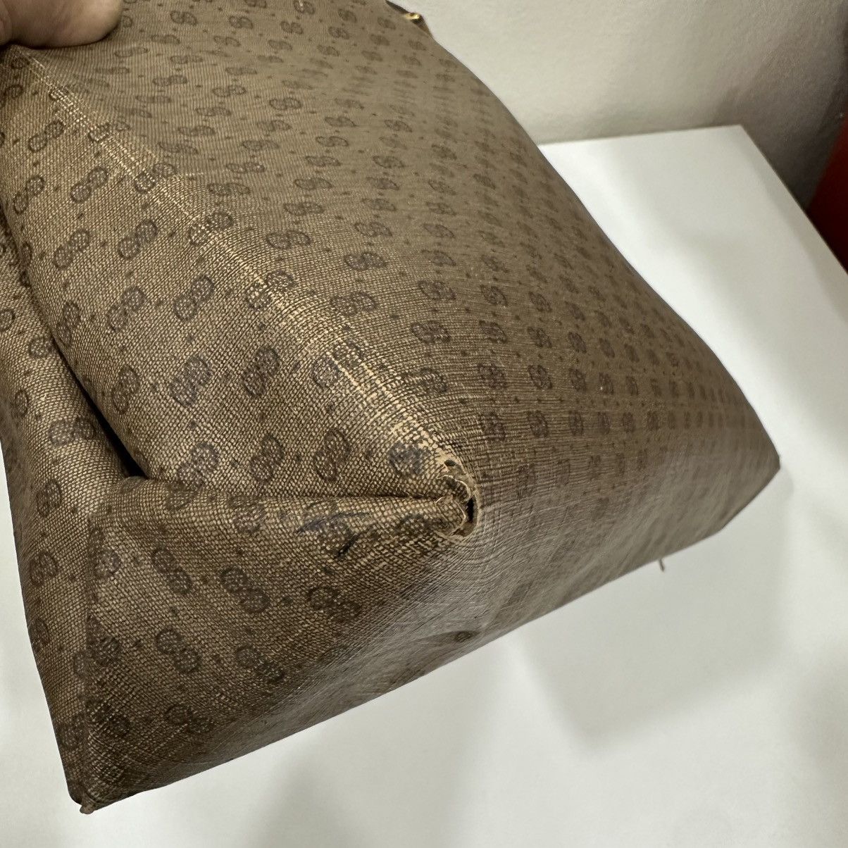 Gucci VINTAGE GUCCI WEB GG SUPREME TOTE BAG 35 Size ONE SIZE - 8 Thumbnail