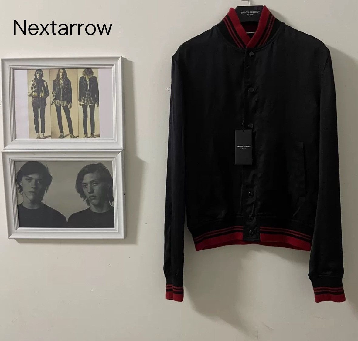 Saint Laurent Paris × Yves Saint Laurent saint Laurent Mr.X Crystal&sequins jacket2412-Nextarrow Size US M / EU 48-50 / 2 - 1 Thumbnail