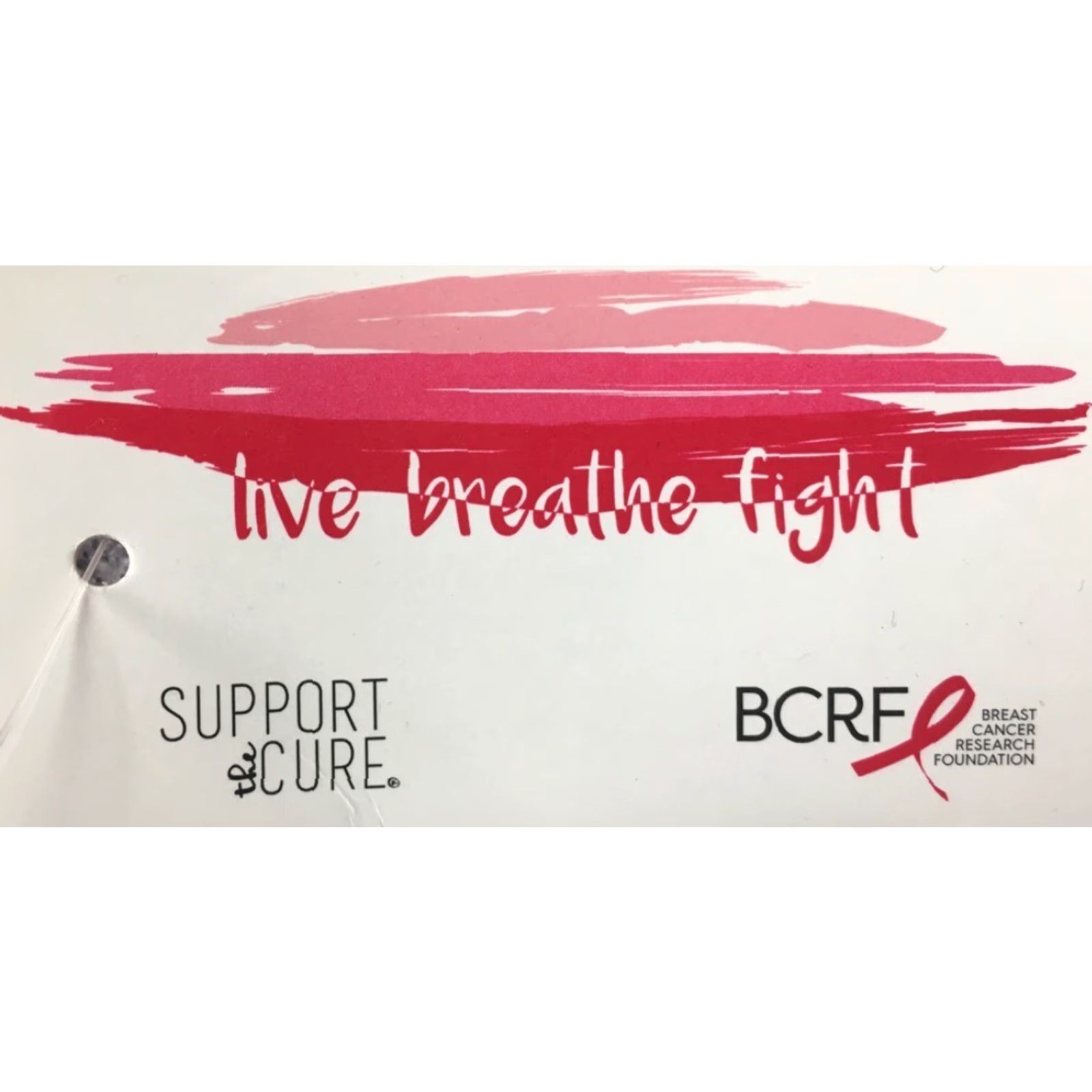 Olive Live Breathe Fight Hoodie Women XL Red Pink Floral Cancer Awareness Athleisure Size XL / US 12-14 / IT 48-50 - 4 Thumbnail