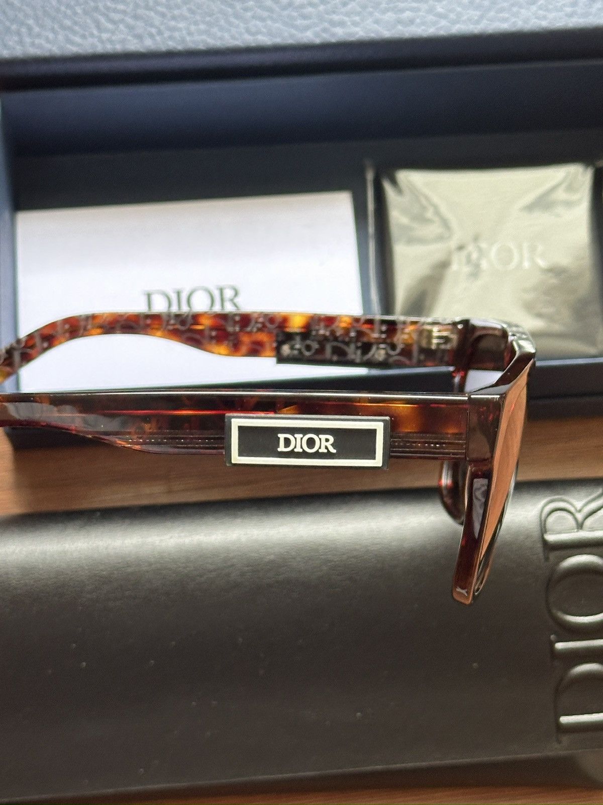 Dior Christian Dior B23 Havana Sunglasses Size ONE SIZE - 5 Thumbnail