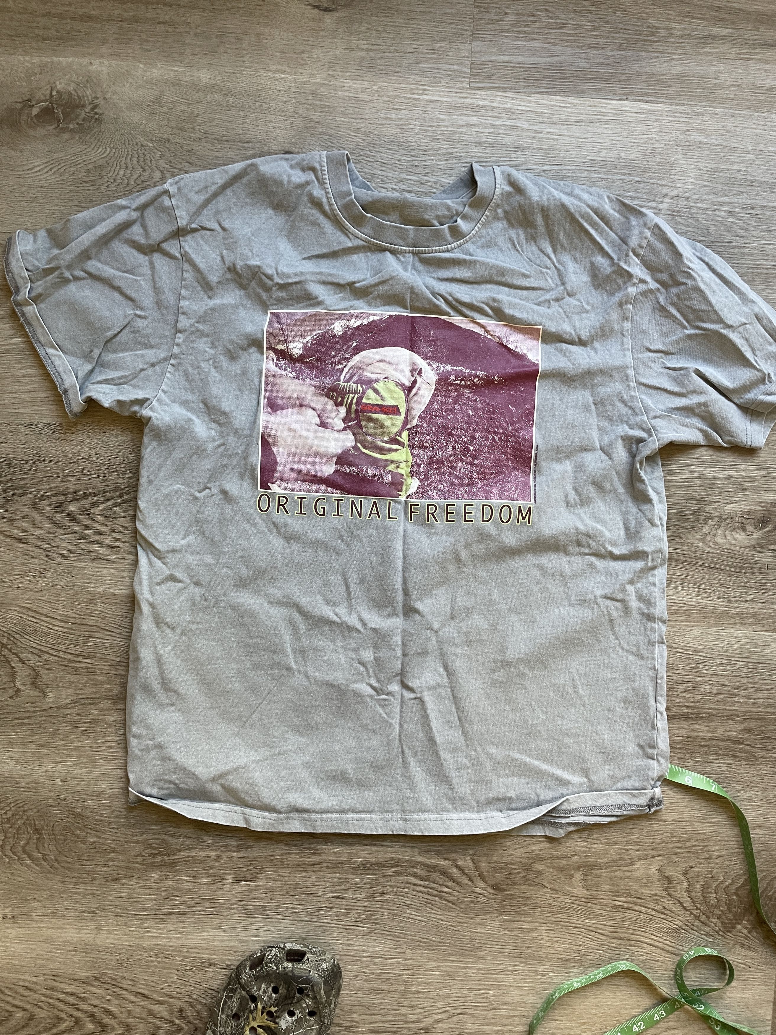 Gramicci Gramicci Original Freedom Tee – Rock Blue Size US L / EU 52-54 / 3 - 1 Thumbnail